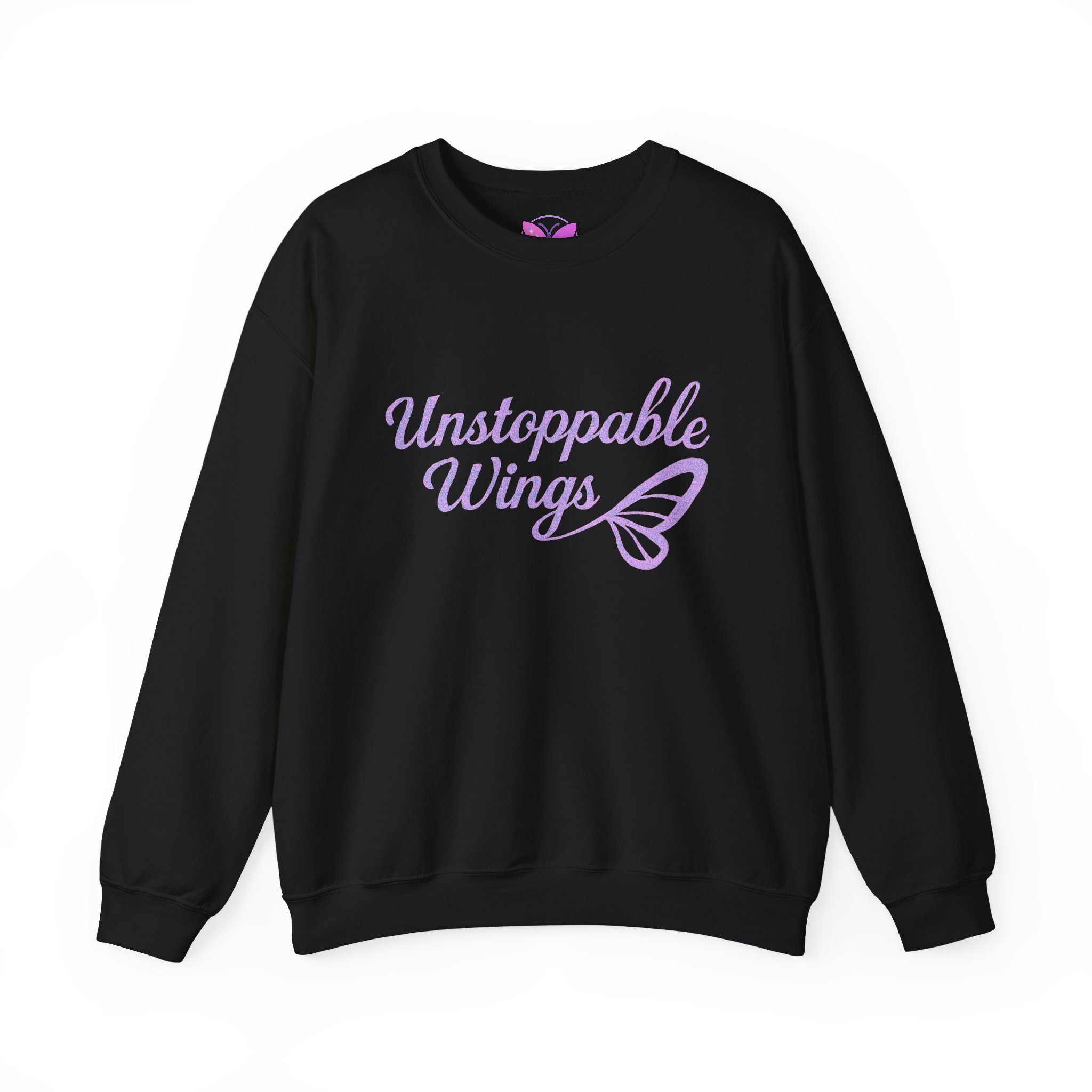 Unstoppable Wings Crewneck Sweatshirt - Cozy Unisex Apparel, Inspirational Gift, Butterfly Love, Everyday Comfort, Motivation Top - Image 13