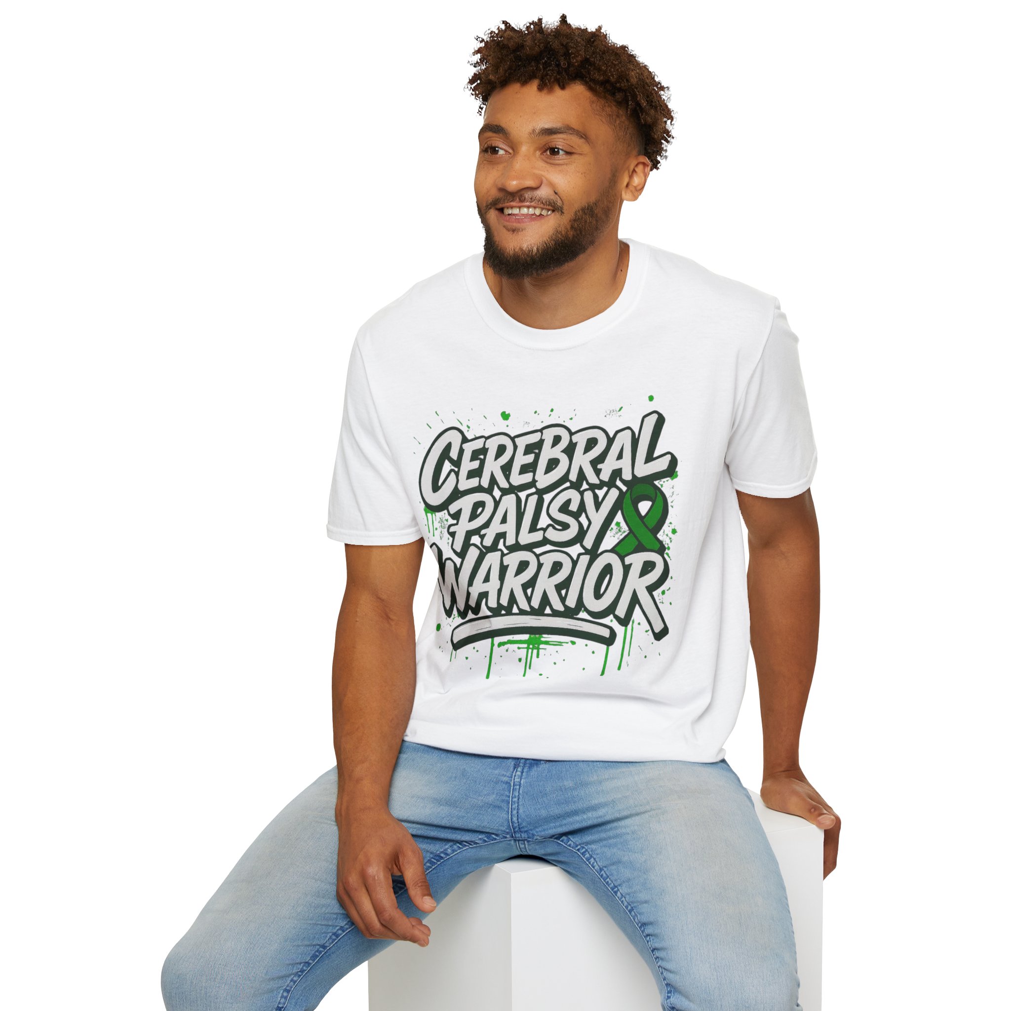 Adult Cerebral Palsy Warrior Tee | Graffiti Awareness Edition - Image 12