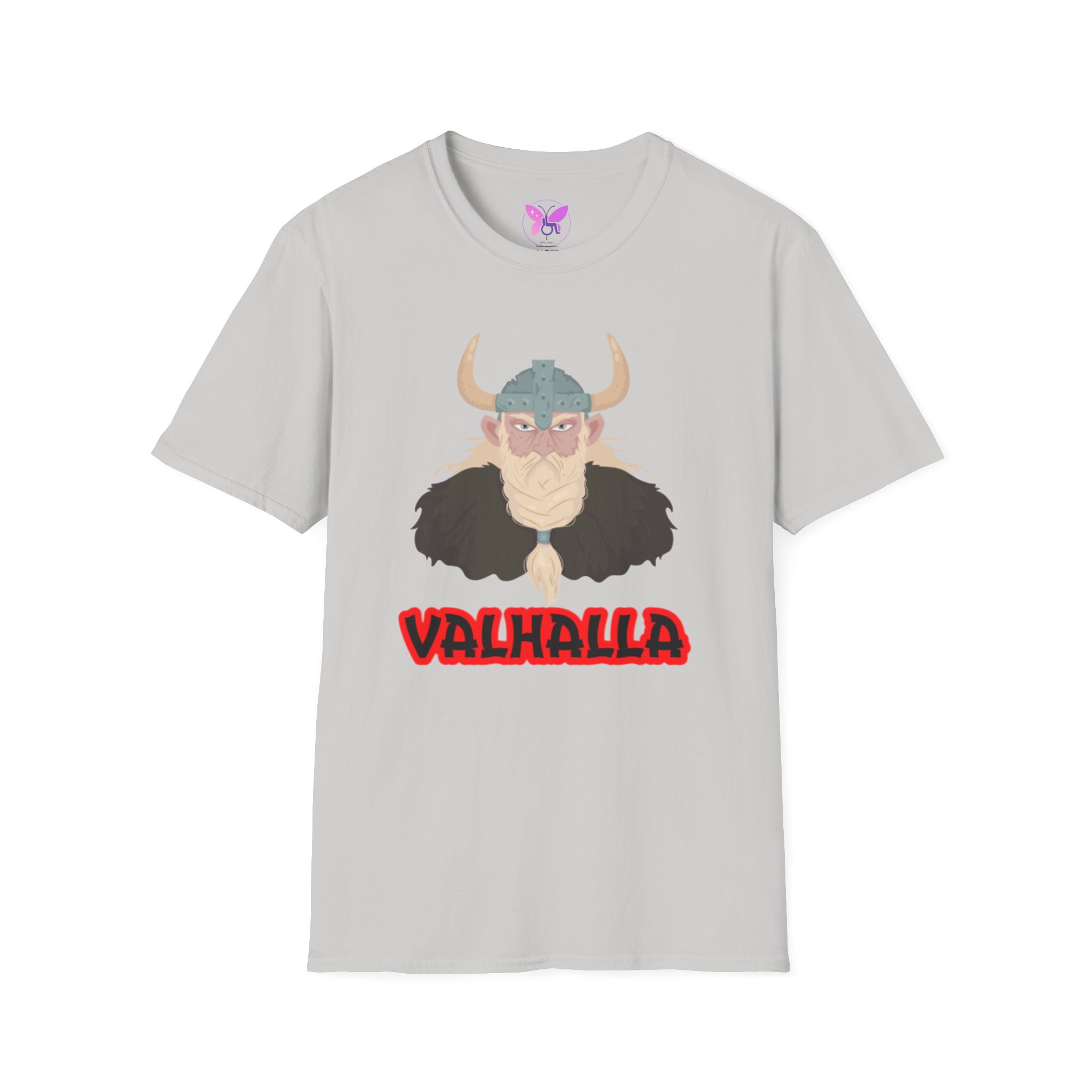 Valhalla Viking Graphic T-Shirt, Gift for Norse Mythology Lovers,Norse Mythology Warrior Spirit Tee | Viking and Scandinavian Aesthetic - Image 9