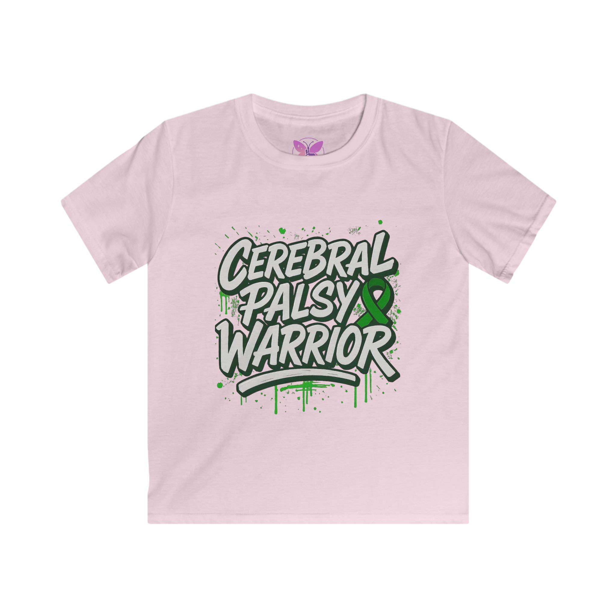 Kids Cerebral Palsy Warrior Tee | Graffiti Awareness Edition - Image 16