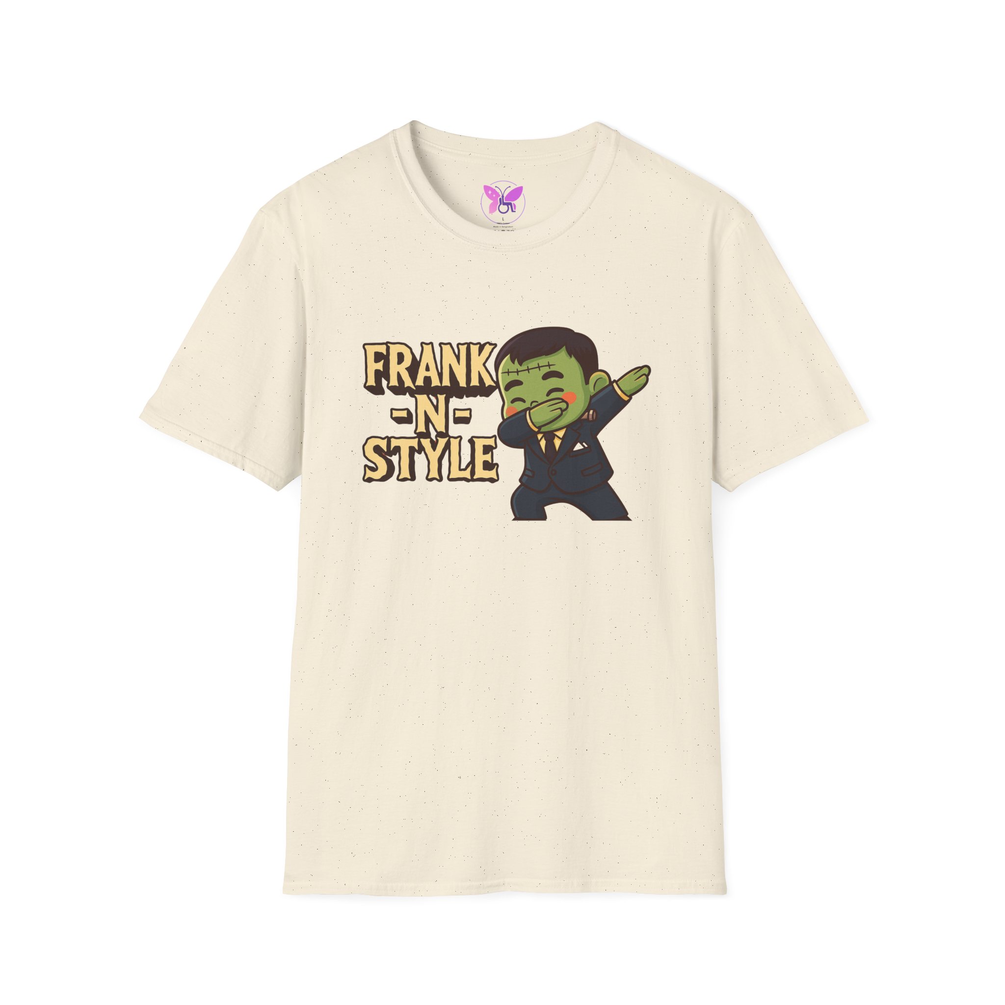 Boy Frank N Style Dabbing T-Shirt for Adults, Unisex Tee Shirt, Softstyle Top, Fun Graphic Tee, Trendy Hip Shirt, Cool Cotton Tshirt - Image 21