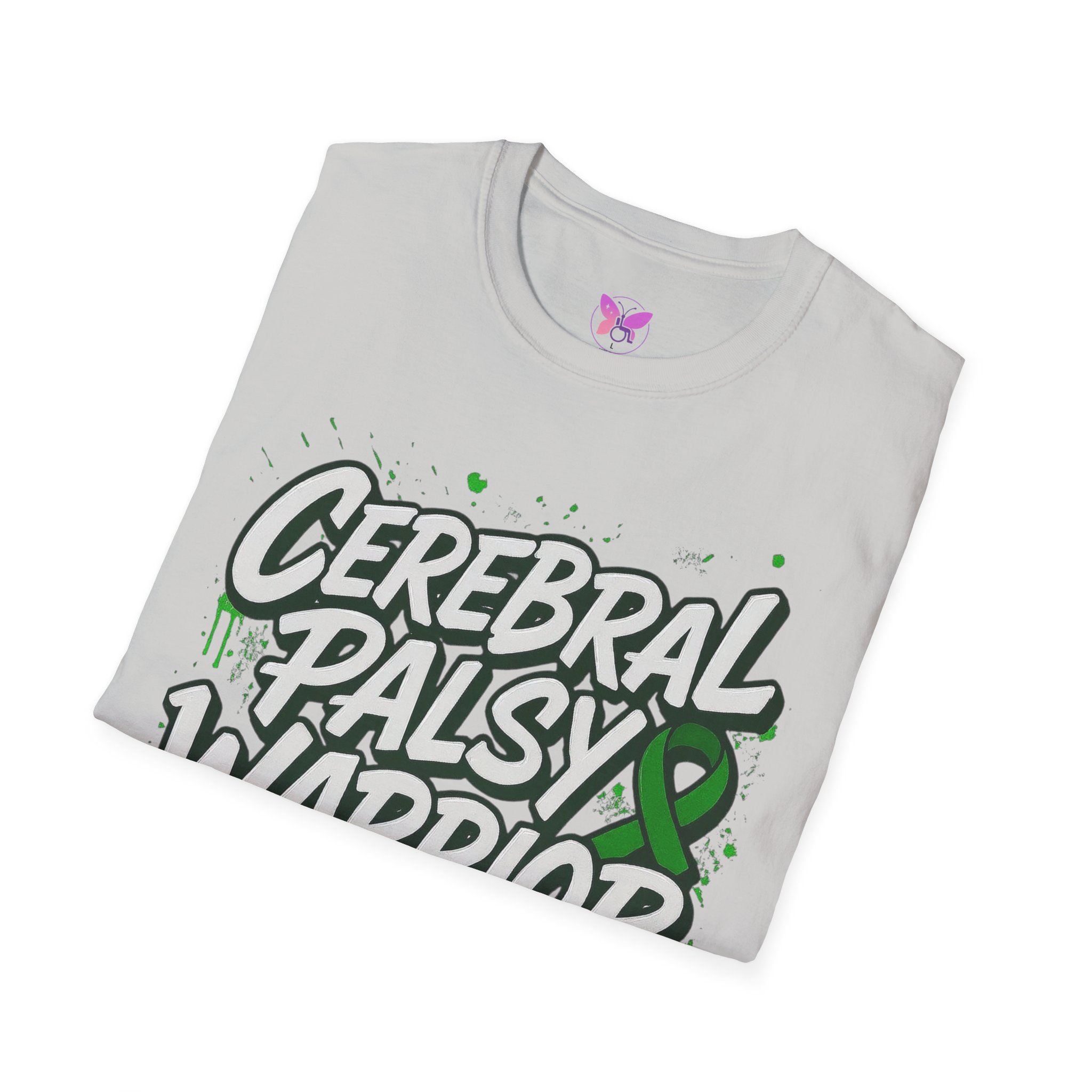 Adult Cerebral Palsy Warrior Tee | Graffiti Awareness Edition - Image 16
