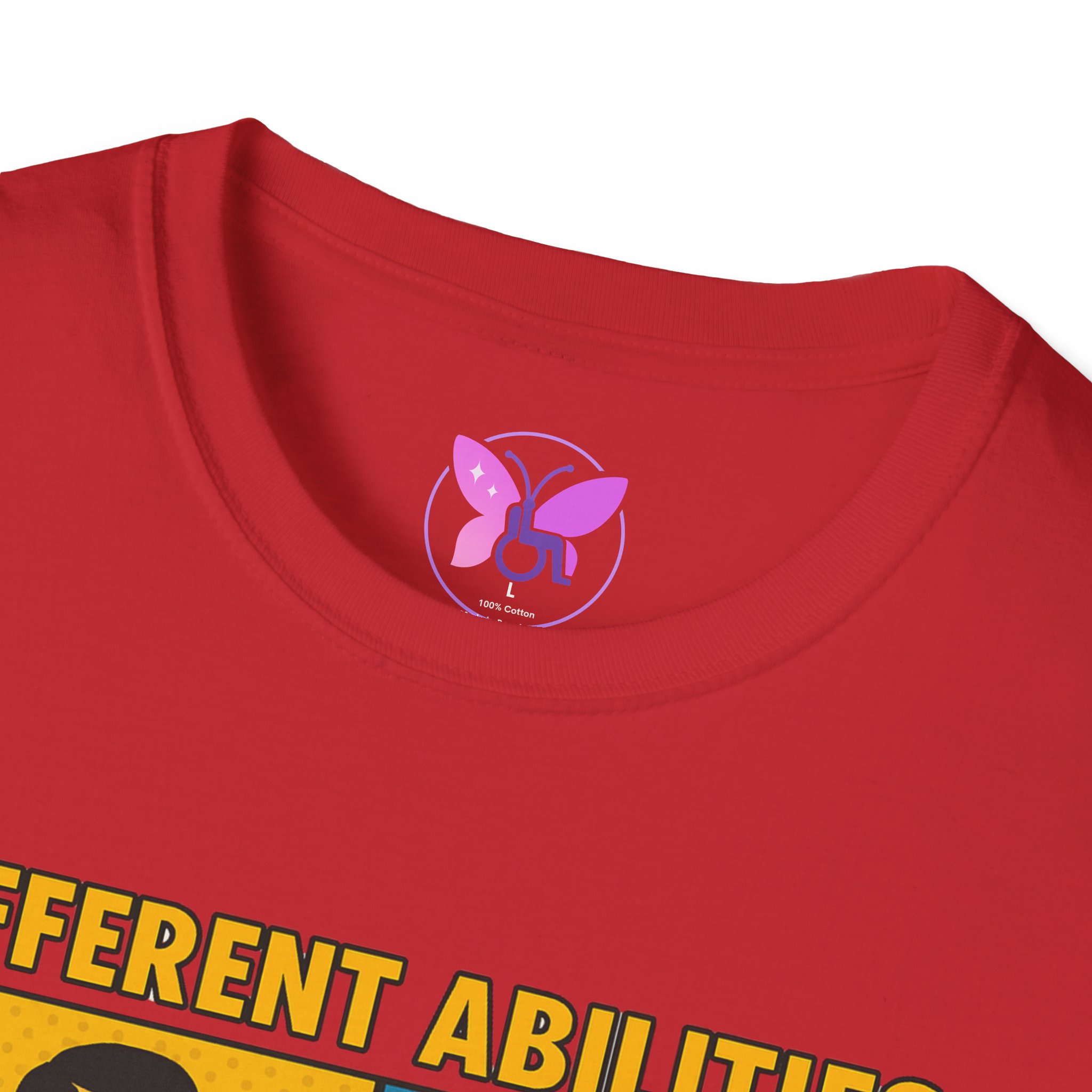 Different Abilities Same Attitude T-Shirt Disability Empowerment Tee Inclusive Unisex Shirt - Image 43