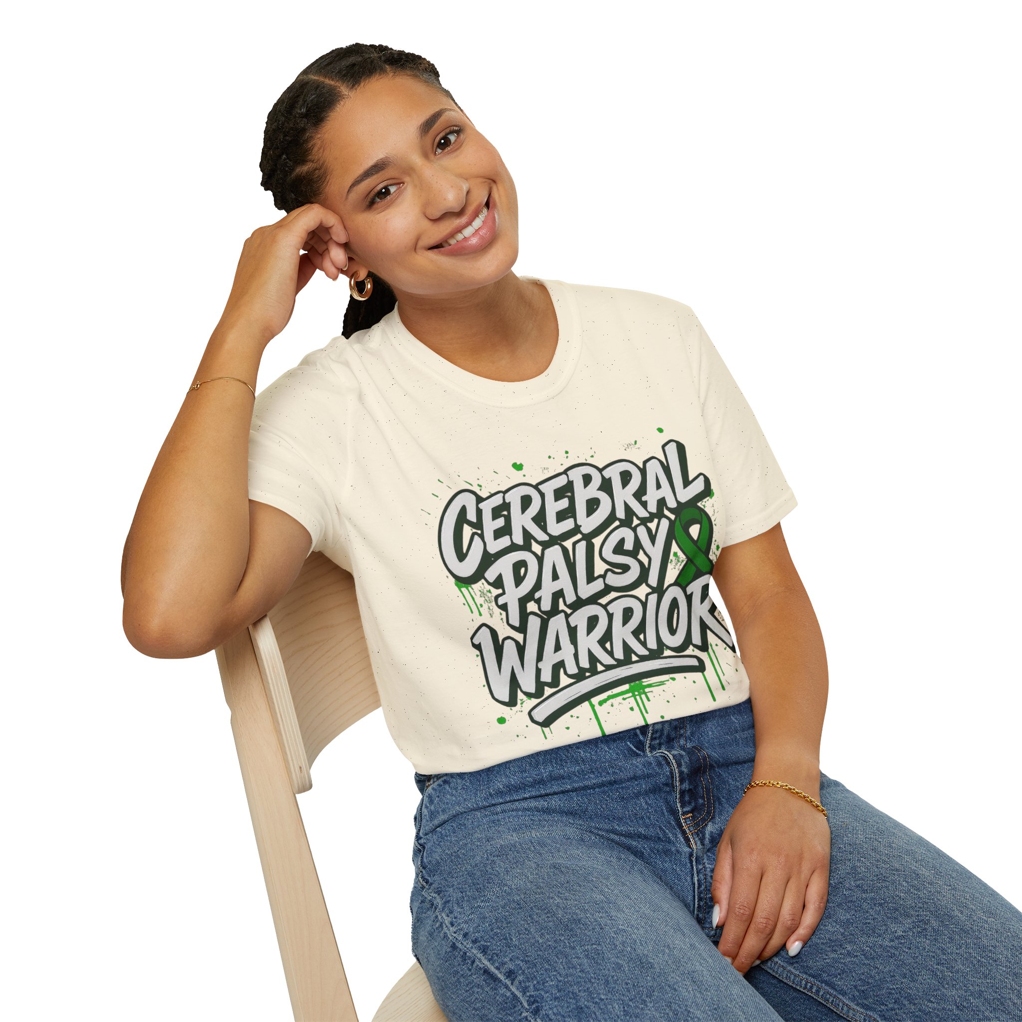 Adult Cerebral Palsy Warrior Tee | Graffiti Awareness Edition - Image 29