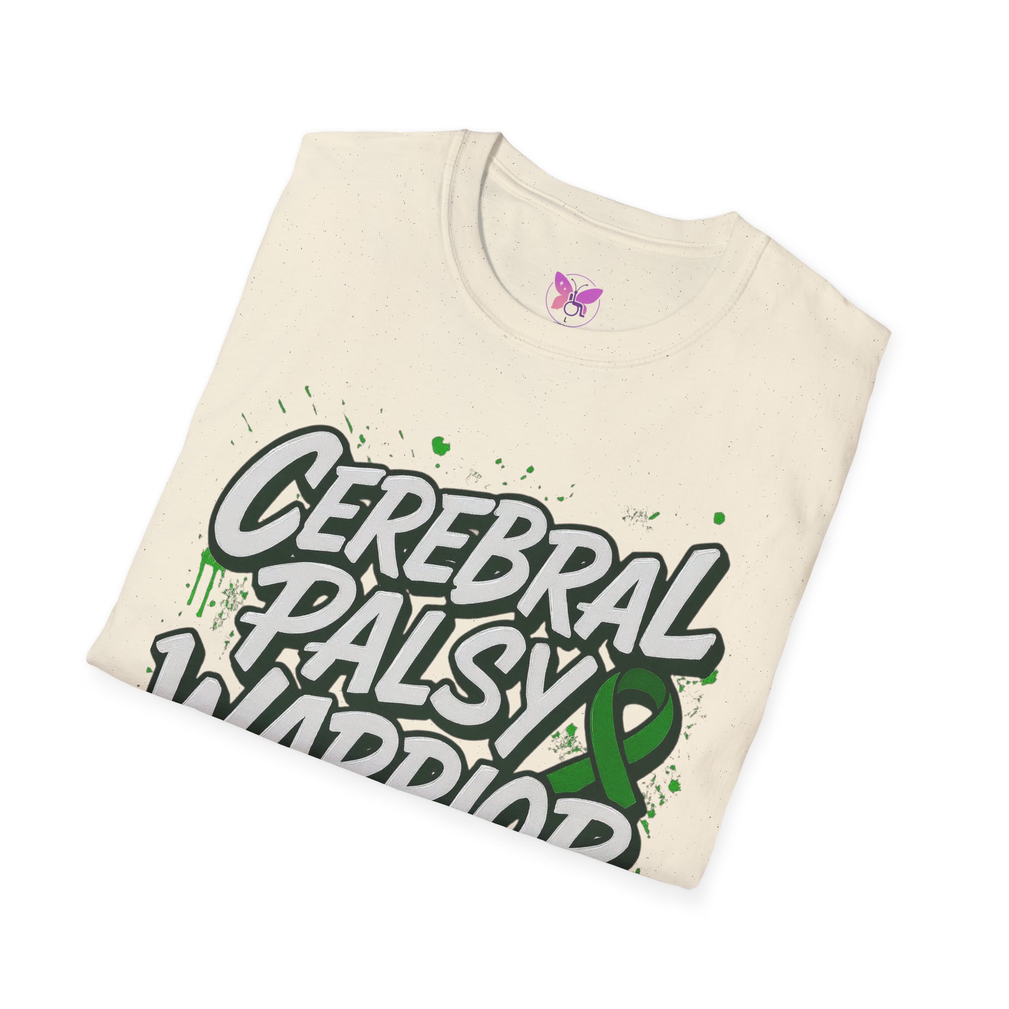 Adult Cerebral Palsy Warrior Tee | Graffiti Awareness Edition - Image 28