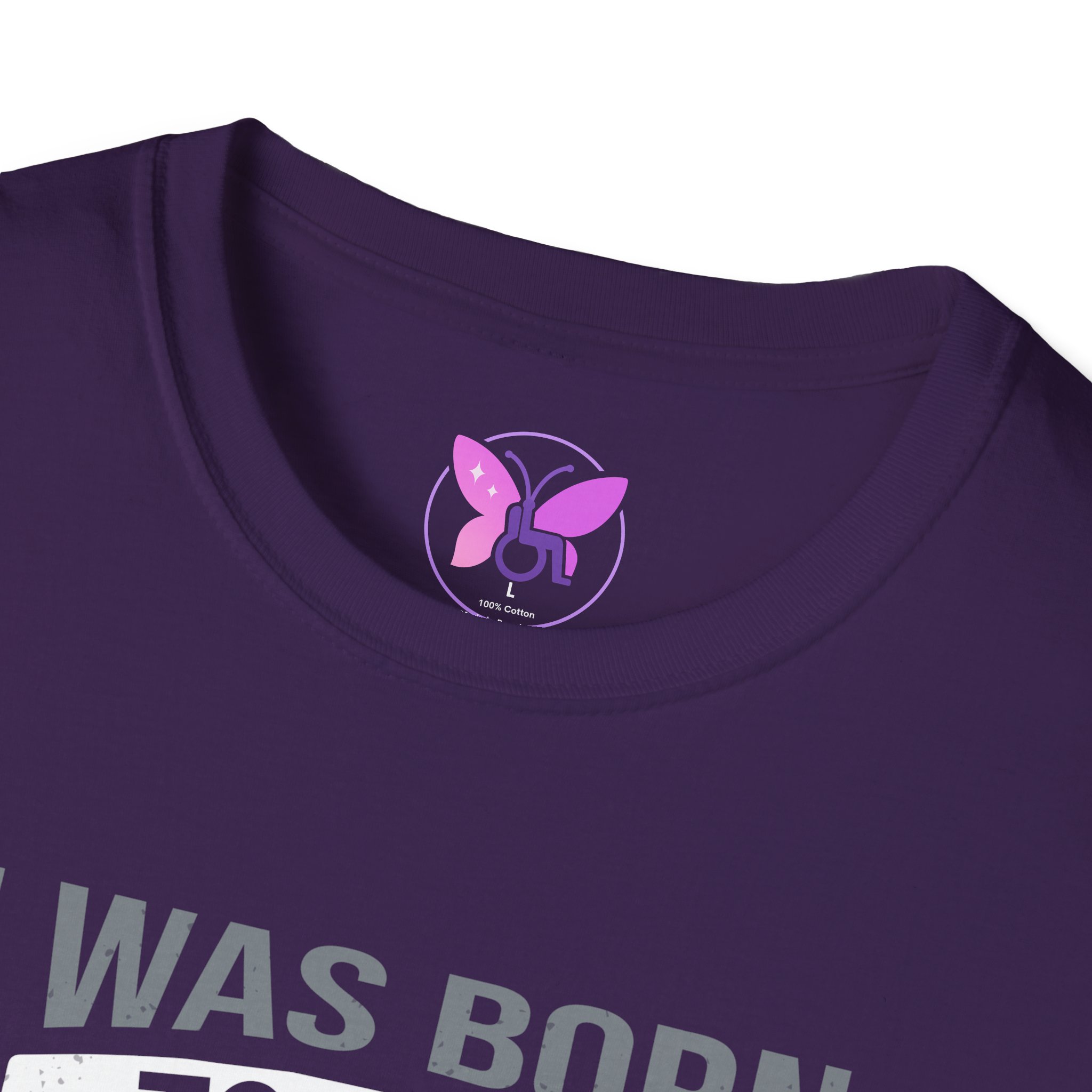 Born To Be A Fighter T-Shirt Grey Ribbon Awareness T-Shirt Brain Cancer, Diabetes & Mental Health Support, Survivor Gift Inspirational Tee - Image 15