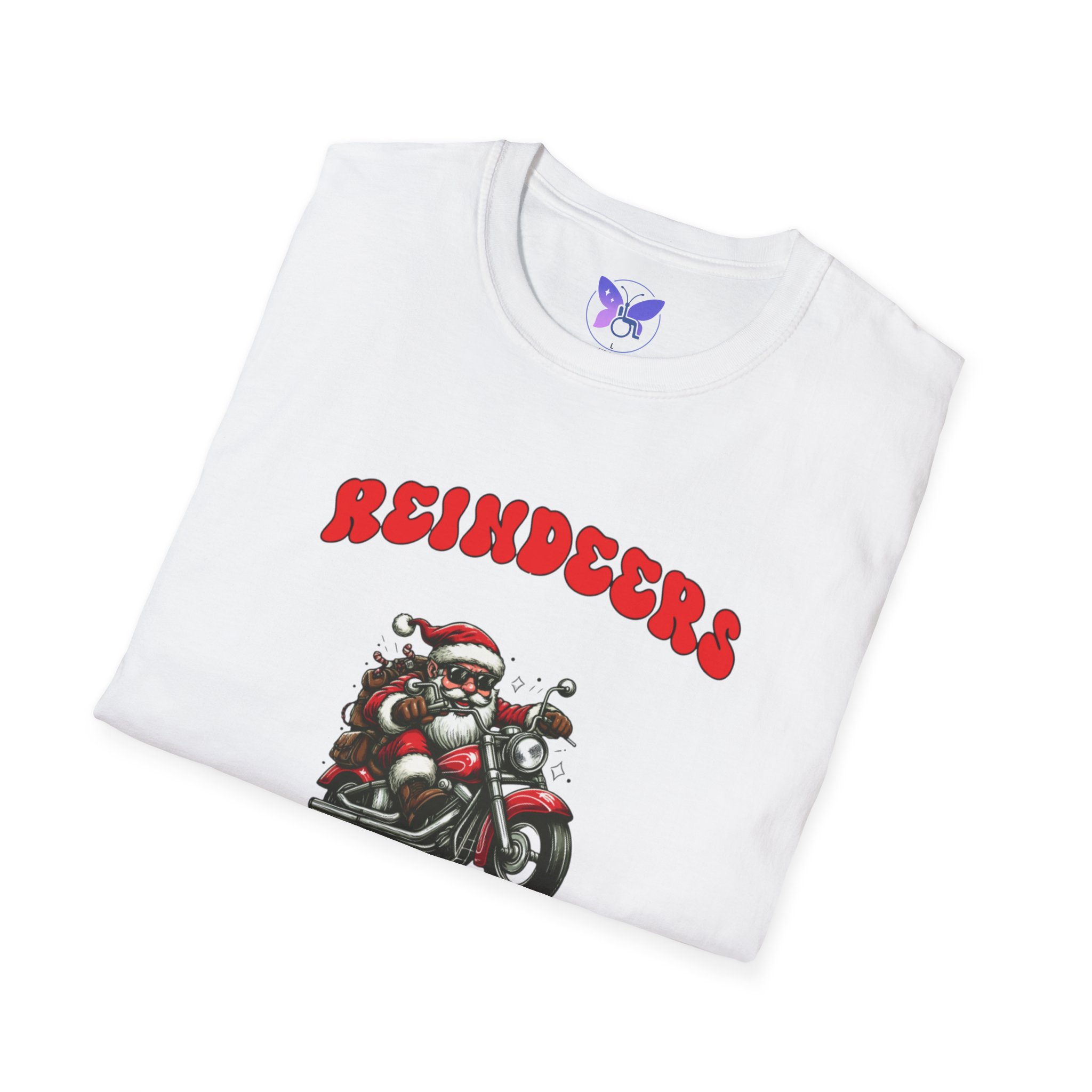 Funny Holiday T-Shirt, Reindeer Tee, Christmas Gift, Unisex Graphic Shirt, Holiday Humor Apparel, Festive Casual Wear - Image 4