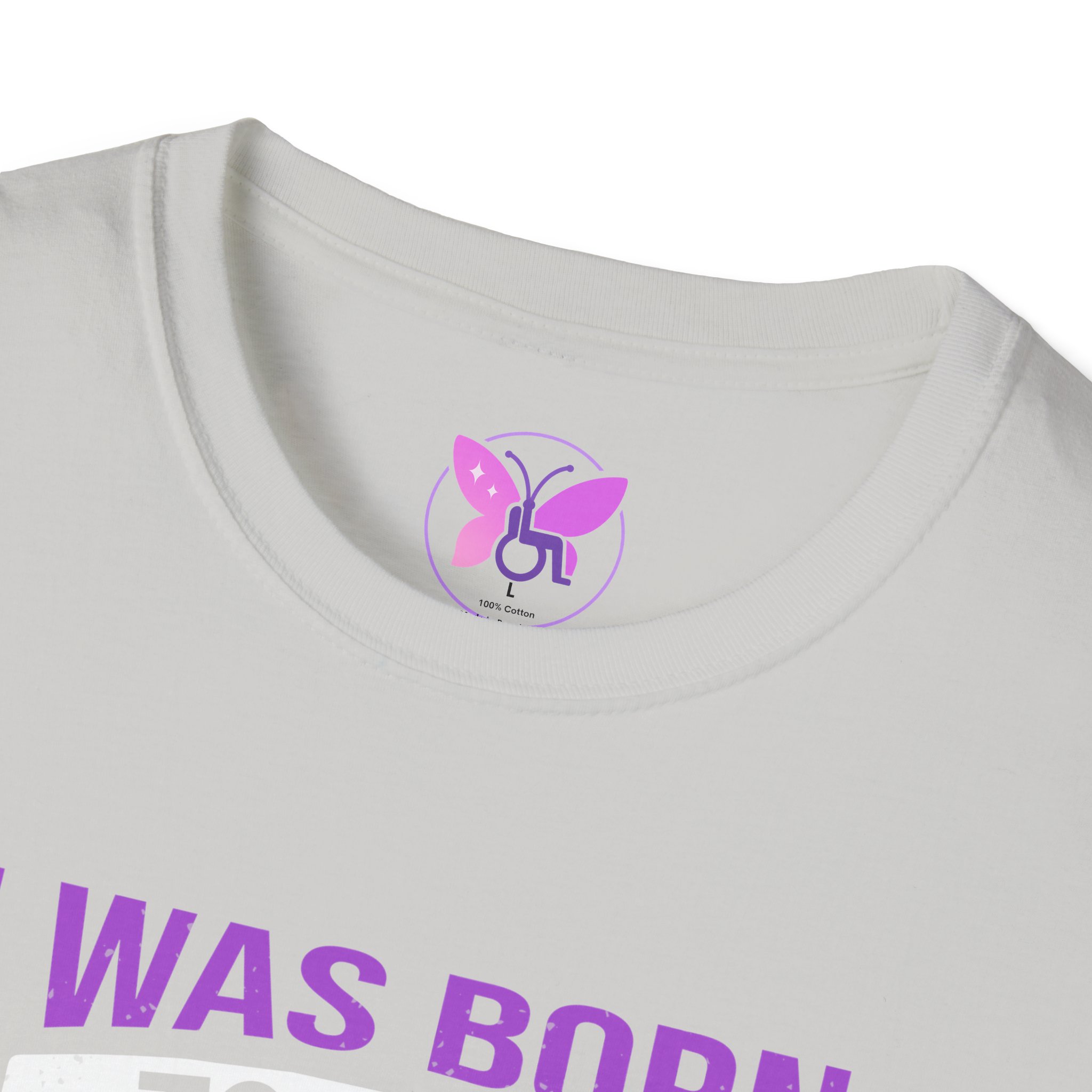 Purple Ribbon Awareness T-Shirt Pancreatic Cancer, Epilepsy, Domestic Violence Support Motivational Fighter Unisex Tee Will Not Back Down - Image 7