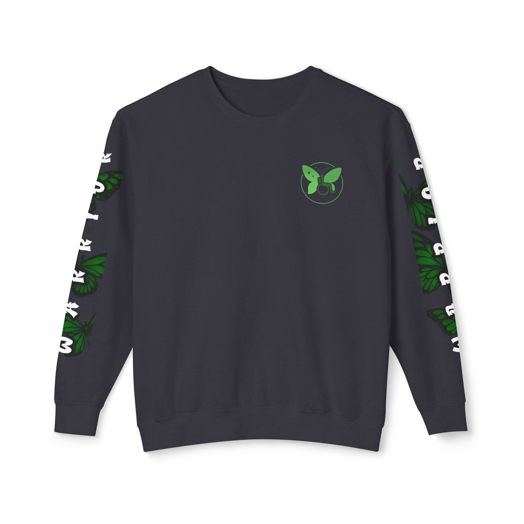 Adult CEREBRAL PALSY WARRIOR Sweatshirt Awareness Apparel by Butterfly Dreams On Wheels - Image 9