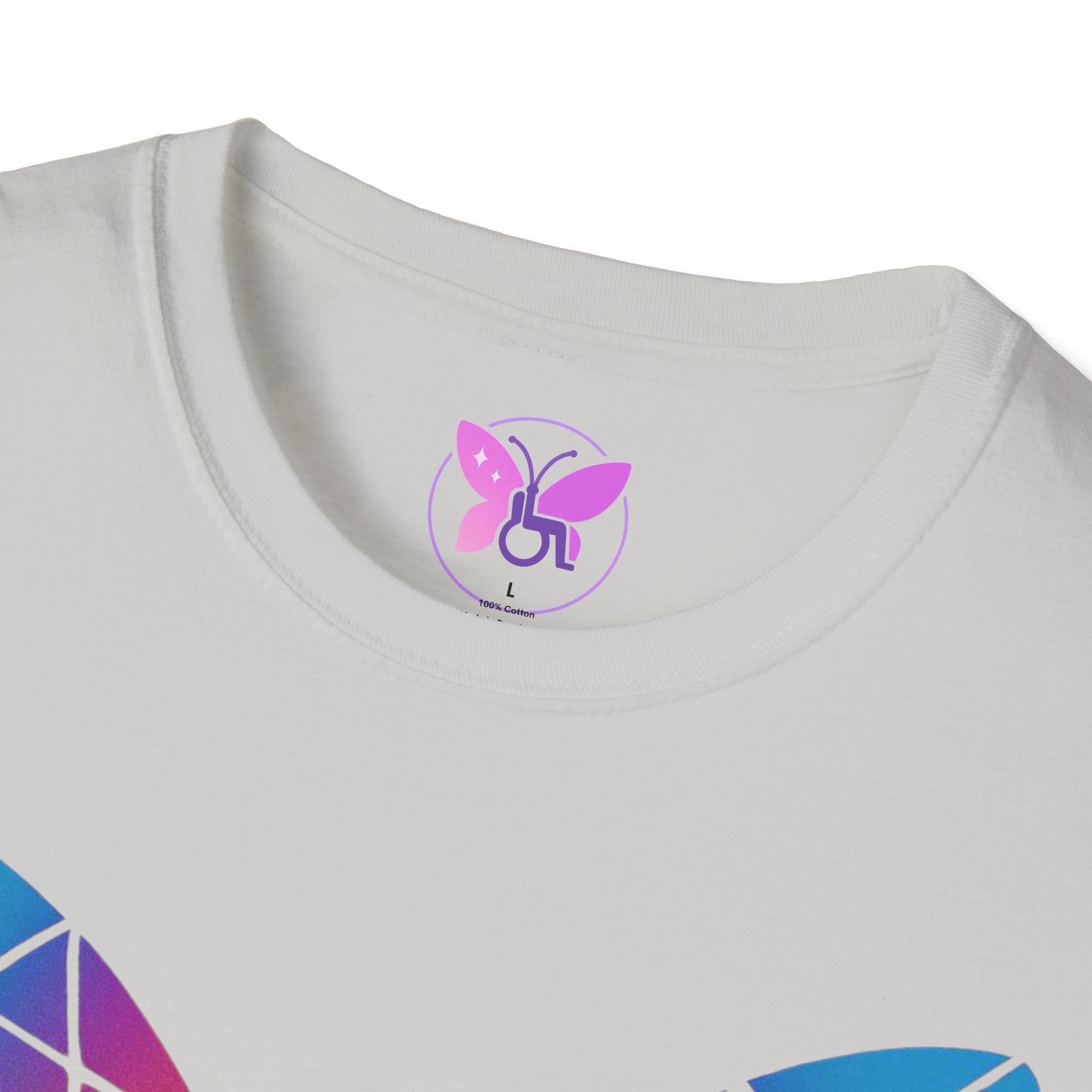Unstoppable butterfly T-shirt -Geometric Colorful Butterfly Tee | Motivational Graphic Shirt | Gift for Her | Inspirational Apparel - Image 7