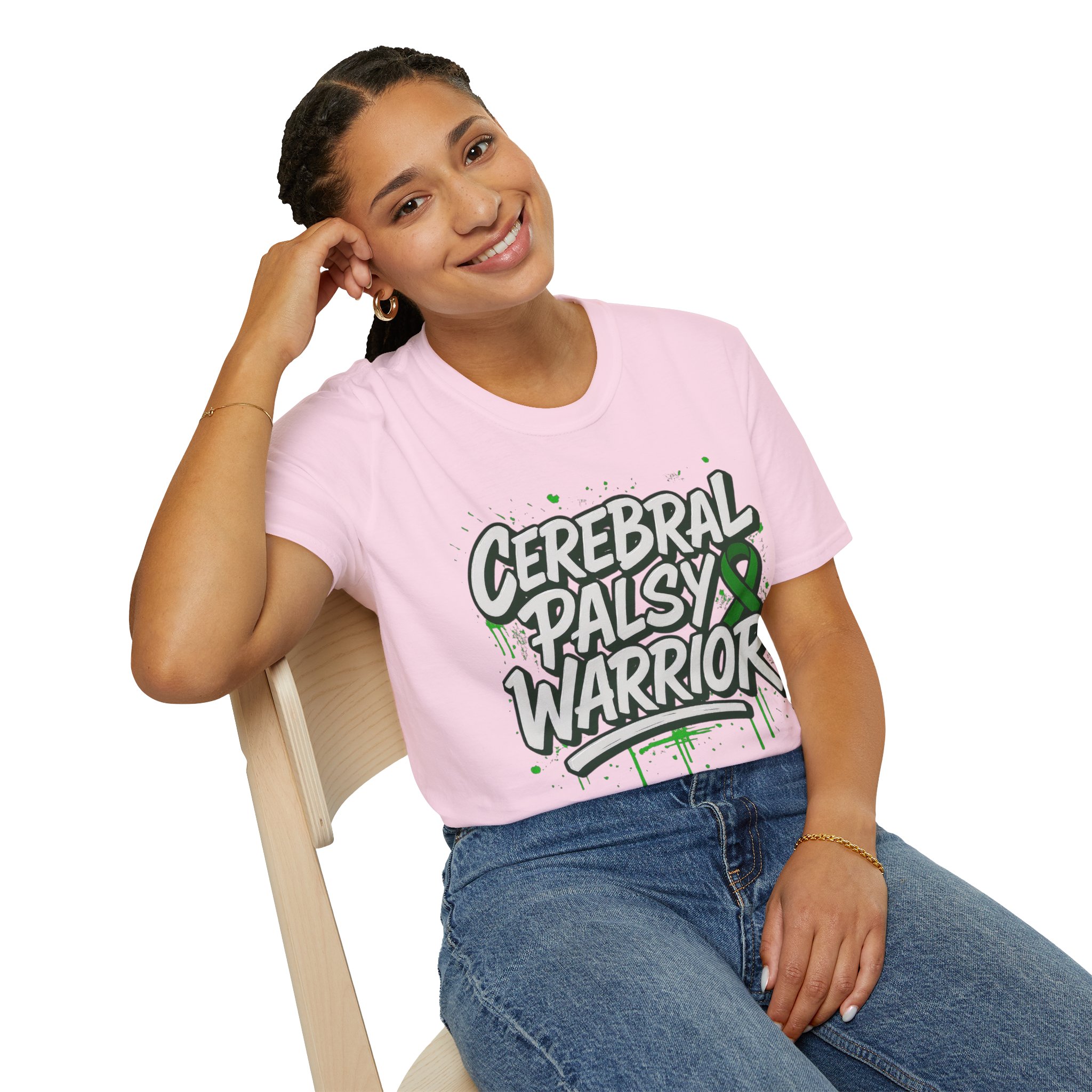 Adult Cerebral Palsy Warrior Tee | Graffiti Awareness Edition - Image 41