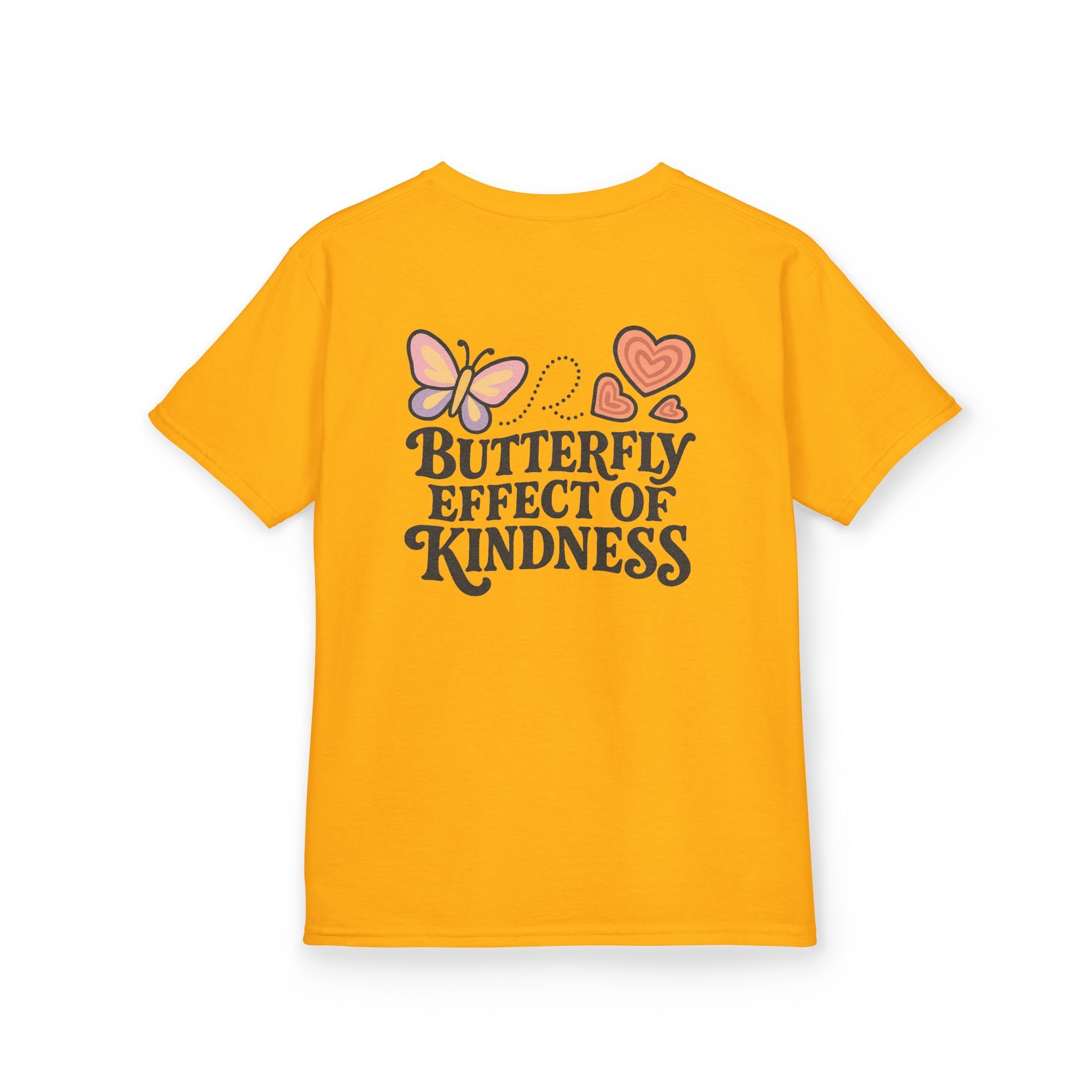Kids Butterfly Effect of Kindness T-Shirt National Pink Shirt Day - Image 39