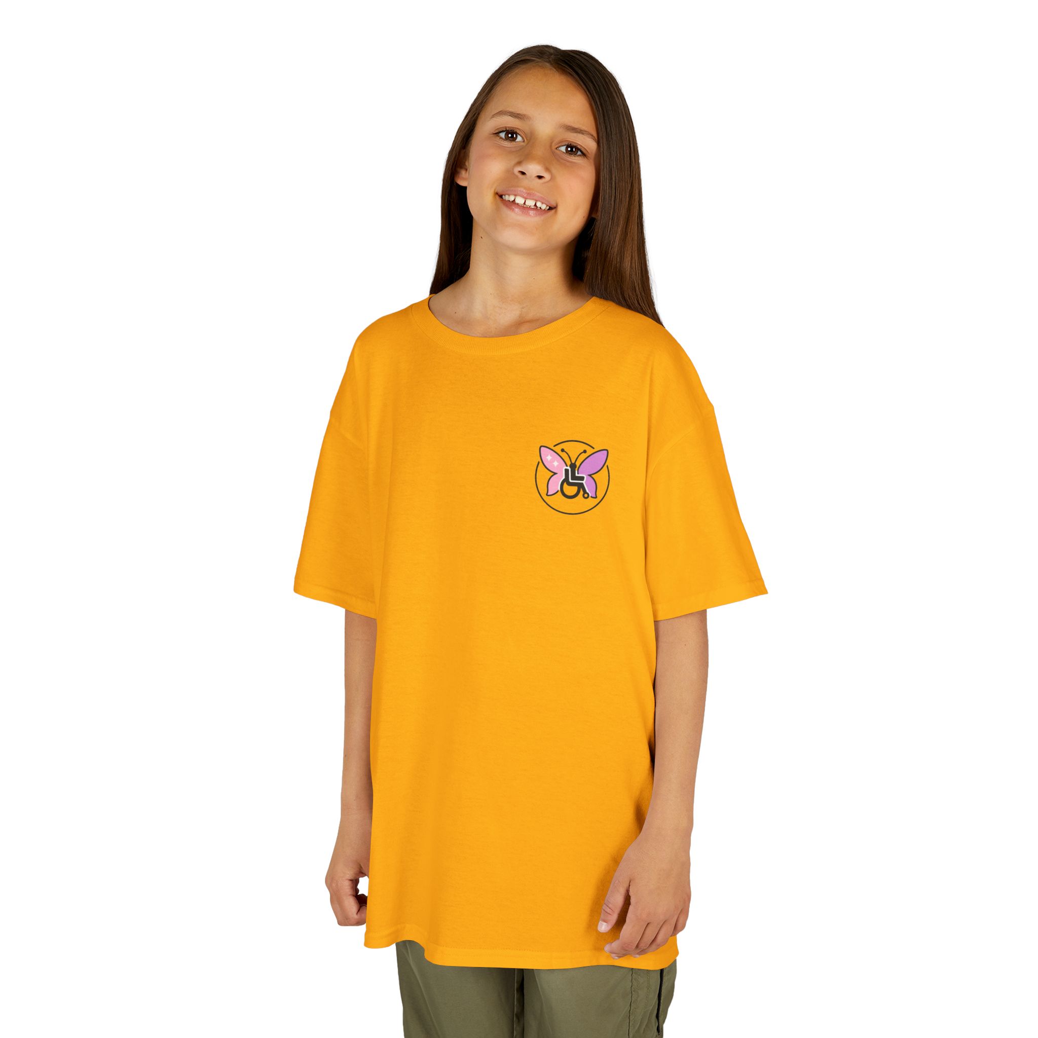 Kids Butterfly Effect of Kindness T-Shirt National Pink Shirt Day - Image 40