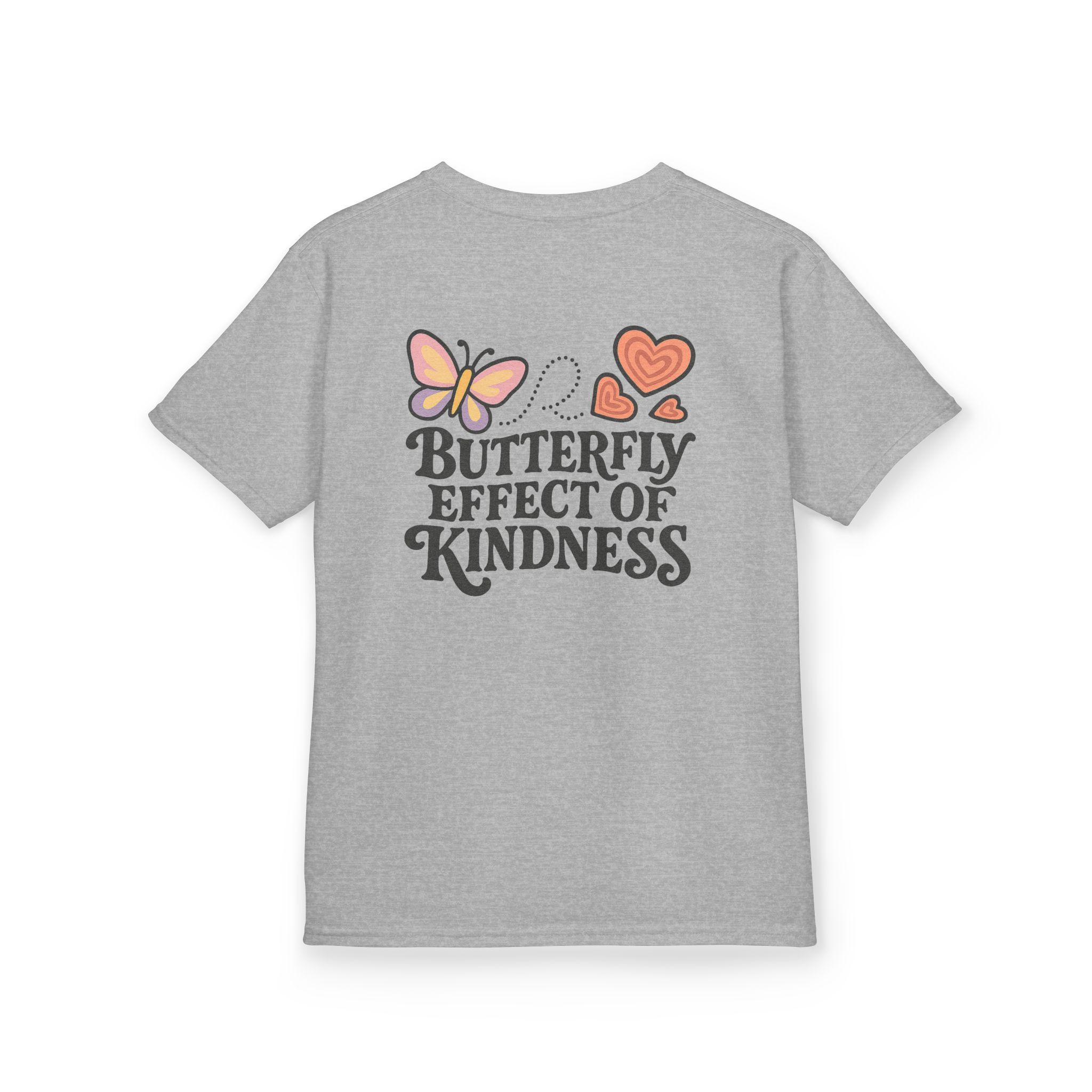 Kids Butterfly Effect of Kindness T-Shirt National Pink Shirt Day - Image 25
