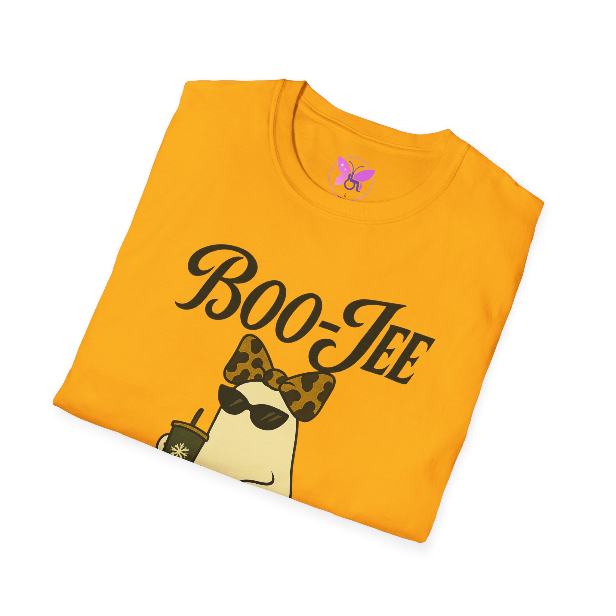Boo-Jee Graphic T-Shirt, Trendy Tee for Fashion Lovers, Stylish Casual Wear, Great Gift for Friends, Funny T-Shirt for Parties - Image 12