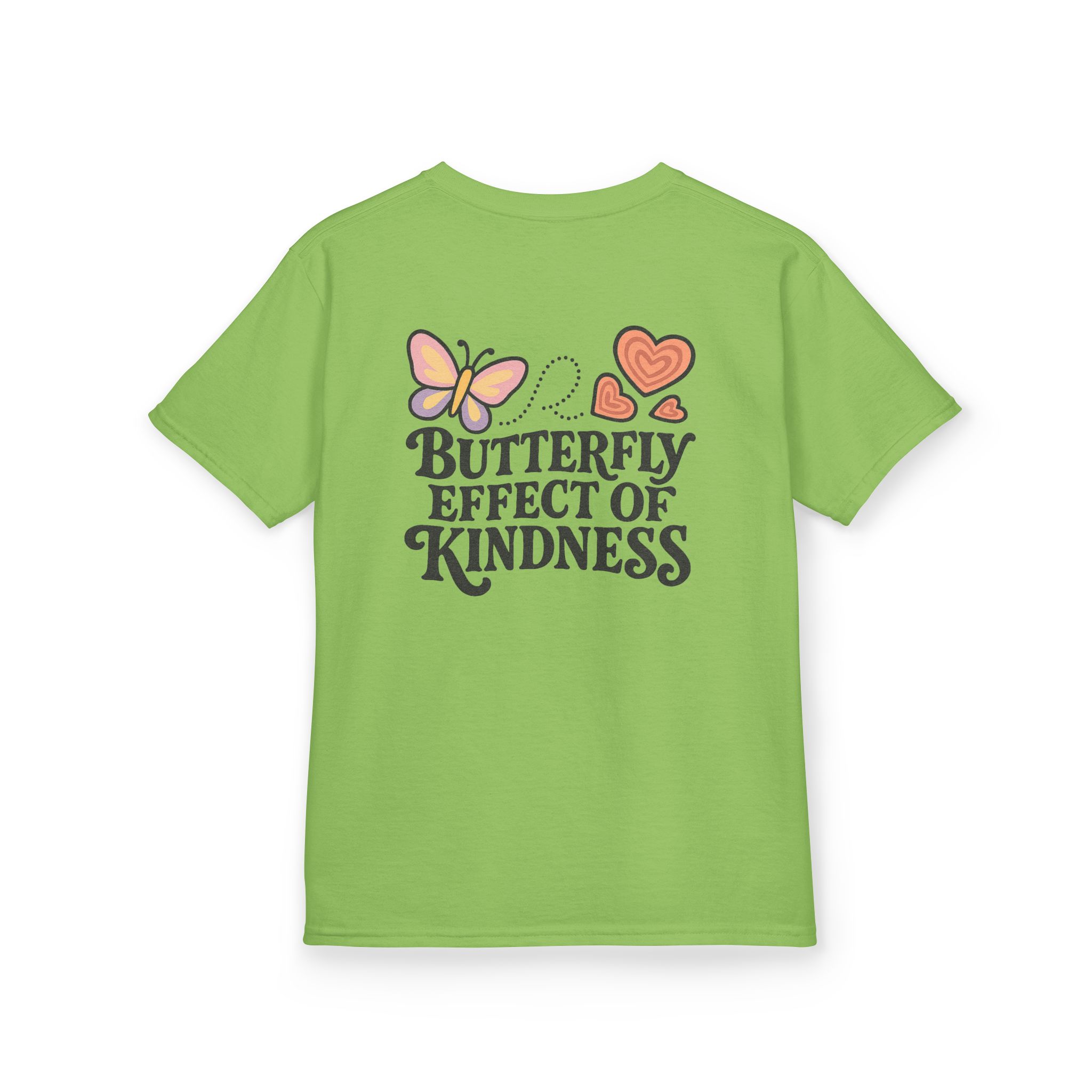 Kids Butterfly Effect of Kindness T-Shirt National Pink Shirt Day - Image 46