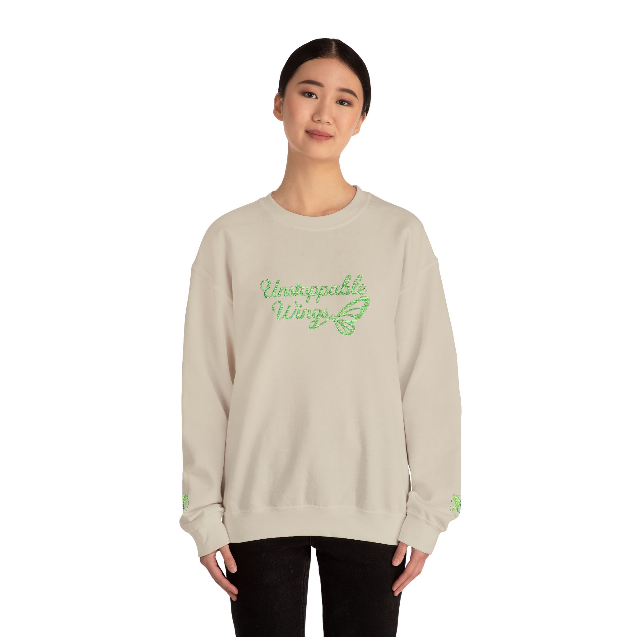 Adult Limited Edition “Unstoppable Wings” Cerebral Palsy Embroidered Adult Sweatshirt - Image 12