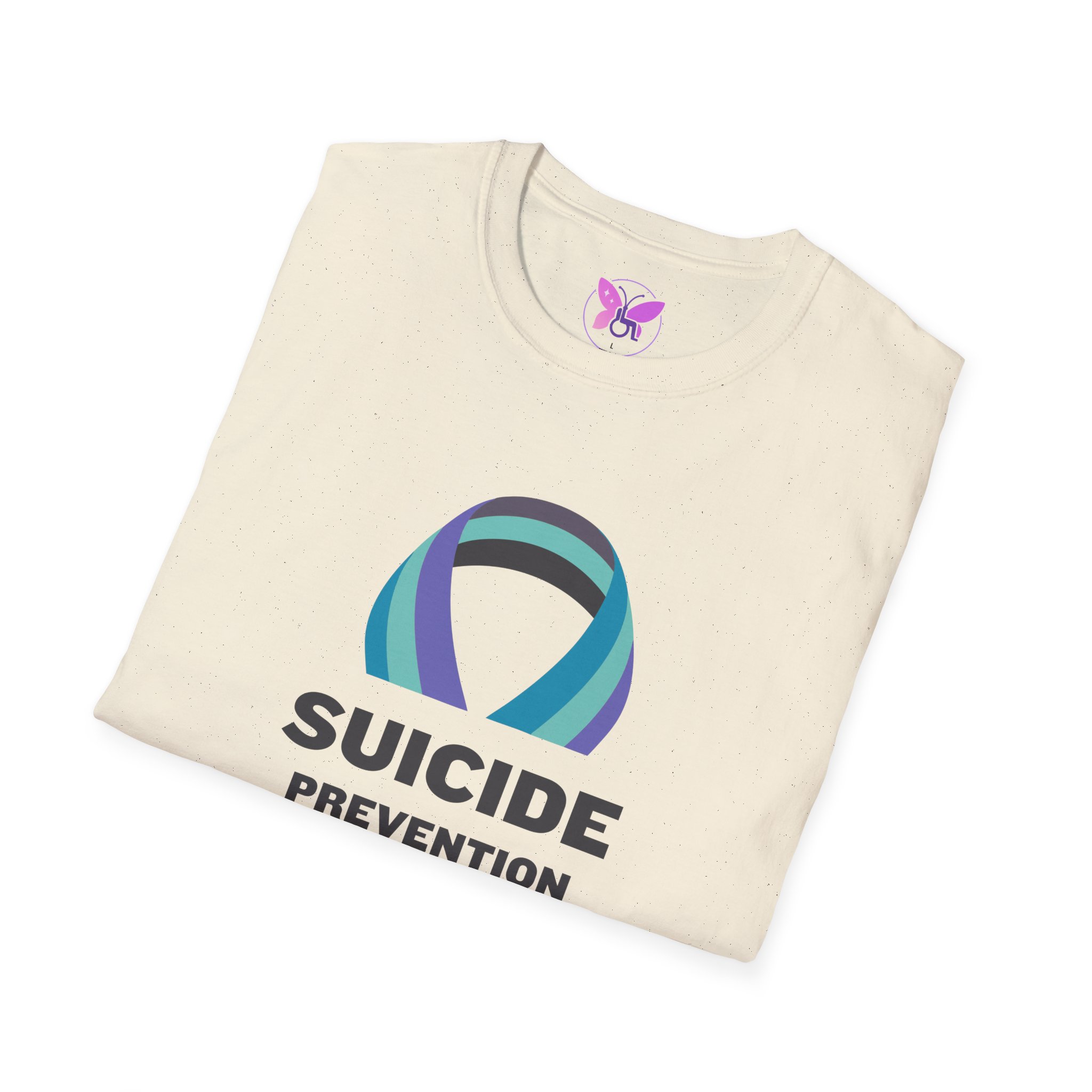 Suicide Prevention Awareness T-Shirt with Teal Purple Ribbon Mental Health Support Tee No Suicide Awareness Gift for Loved Ones - Image 12