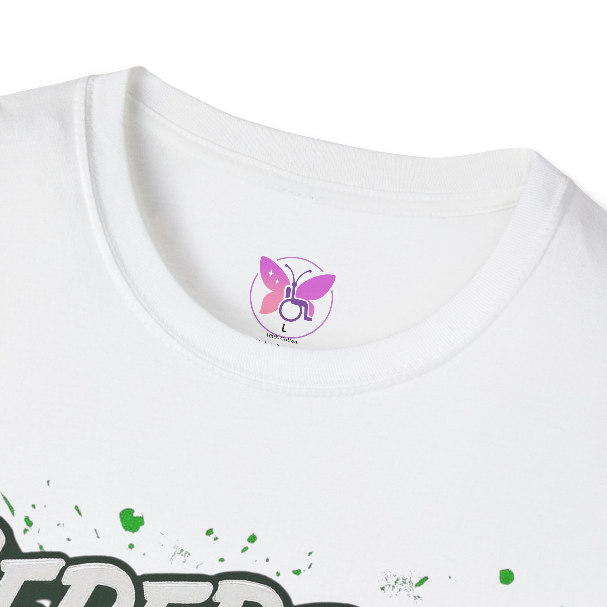 Adult Cerebral Palsy Warrior Tee | Graffiti Awareness Edition - Image 9