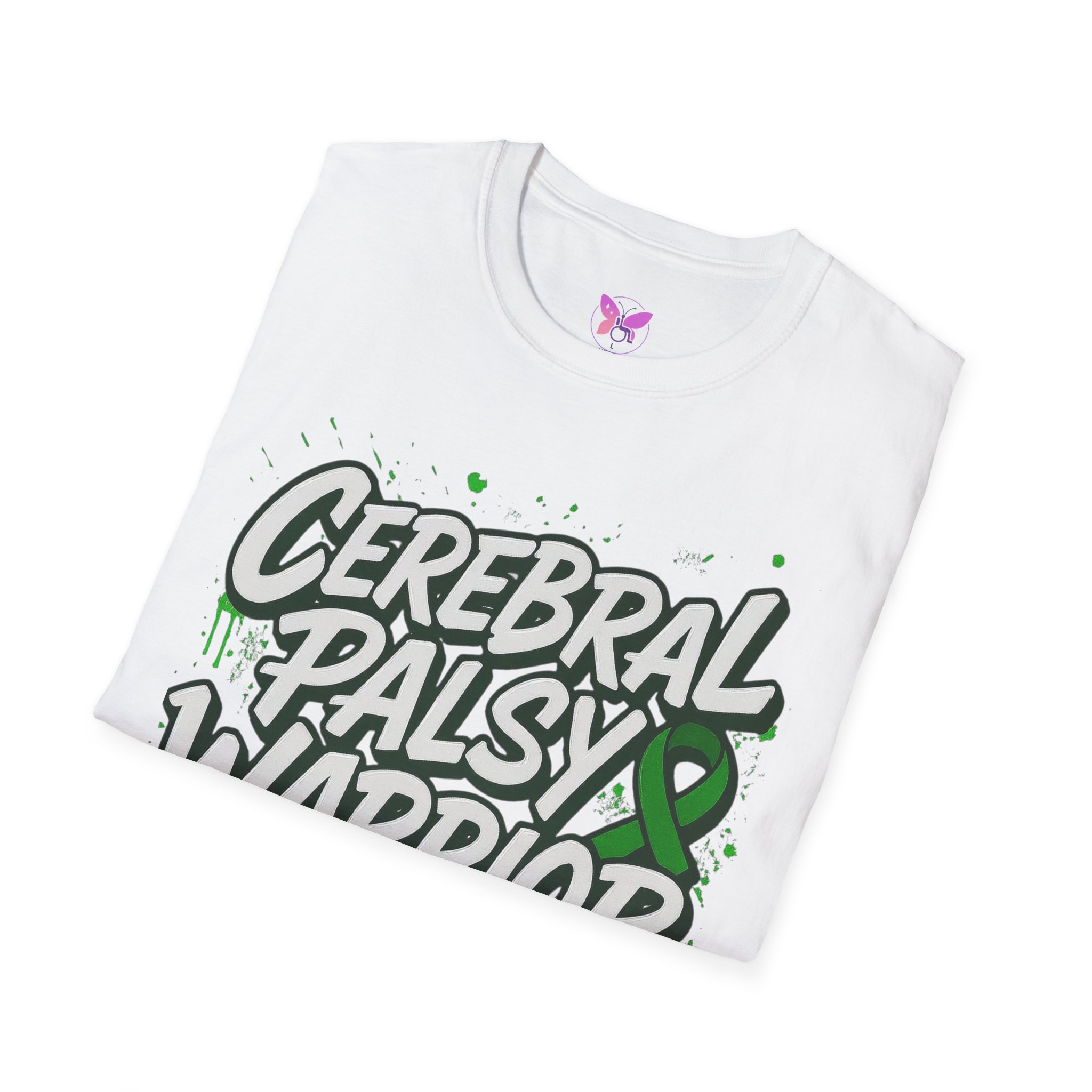 Adult Cerebral Palsy Warrior Tee | Graffiti Awareness Edition - Image 10