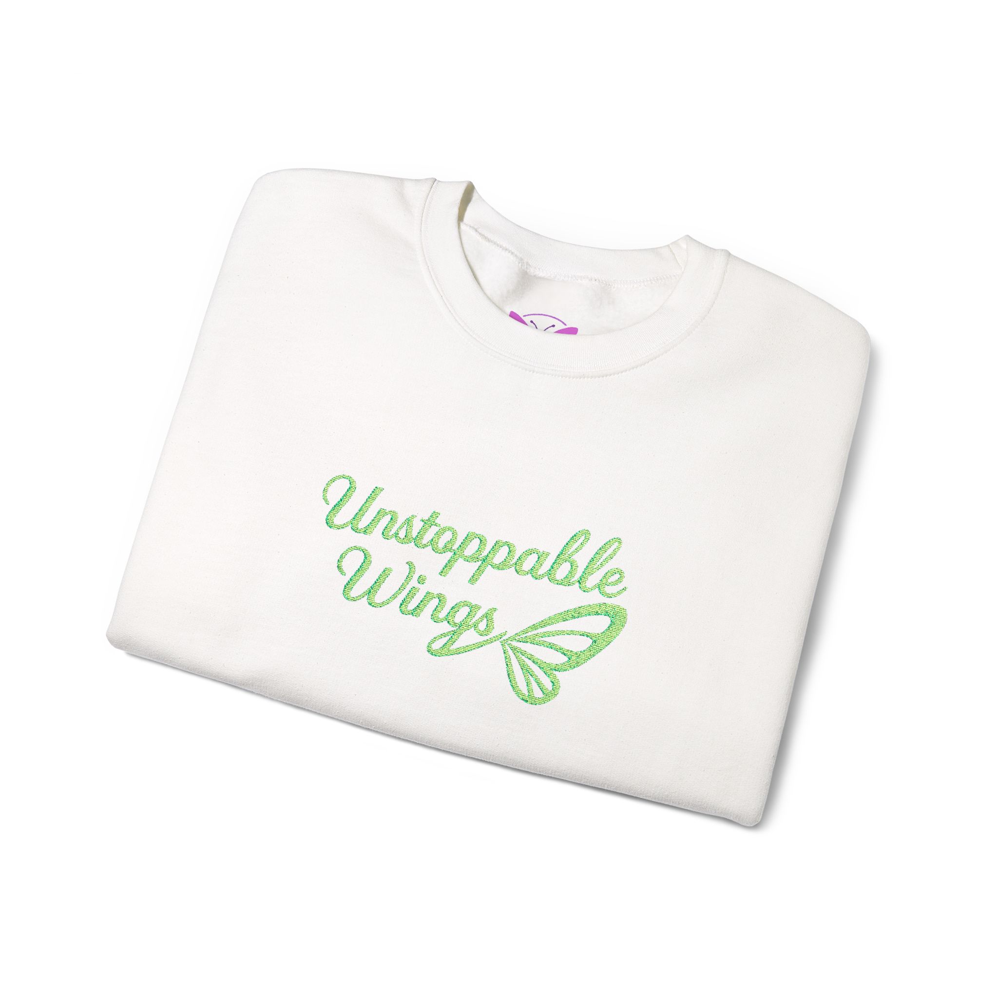 Adult Limited Edition “Unstoppable Wings” Cerebral Palsy Embroidered Adult Sweatshirt - Image 7