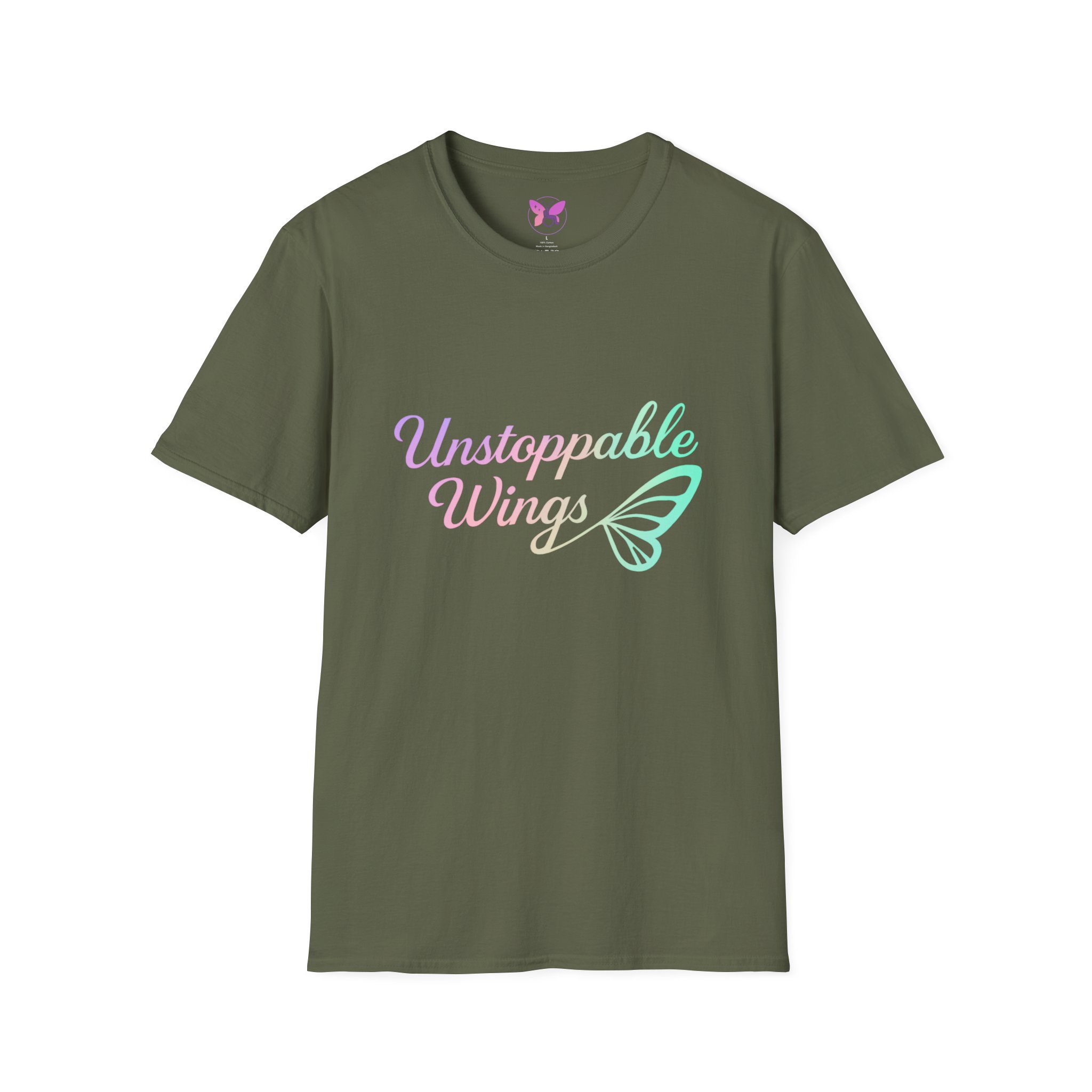Unstoppable Wings Inspirational Butterfly T-Shirt Empowerment Tee Motivational Graphic Shirt, Embrace transformation, Fearless t-shirt - Image 21