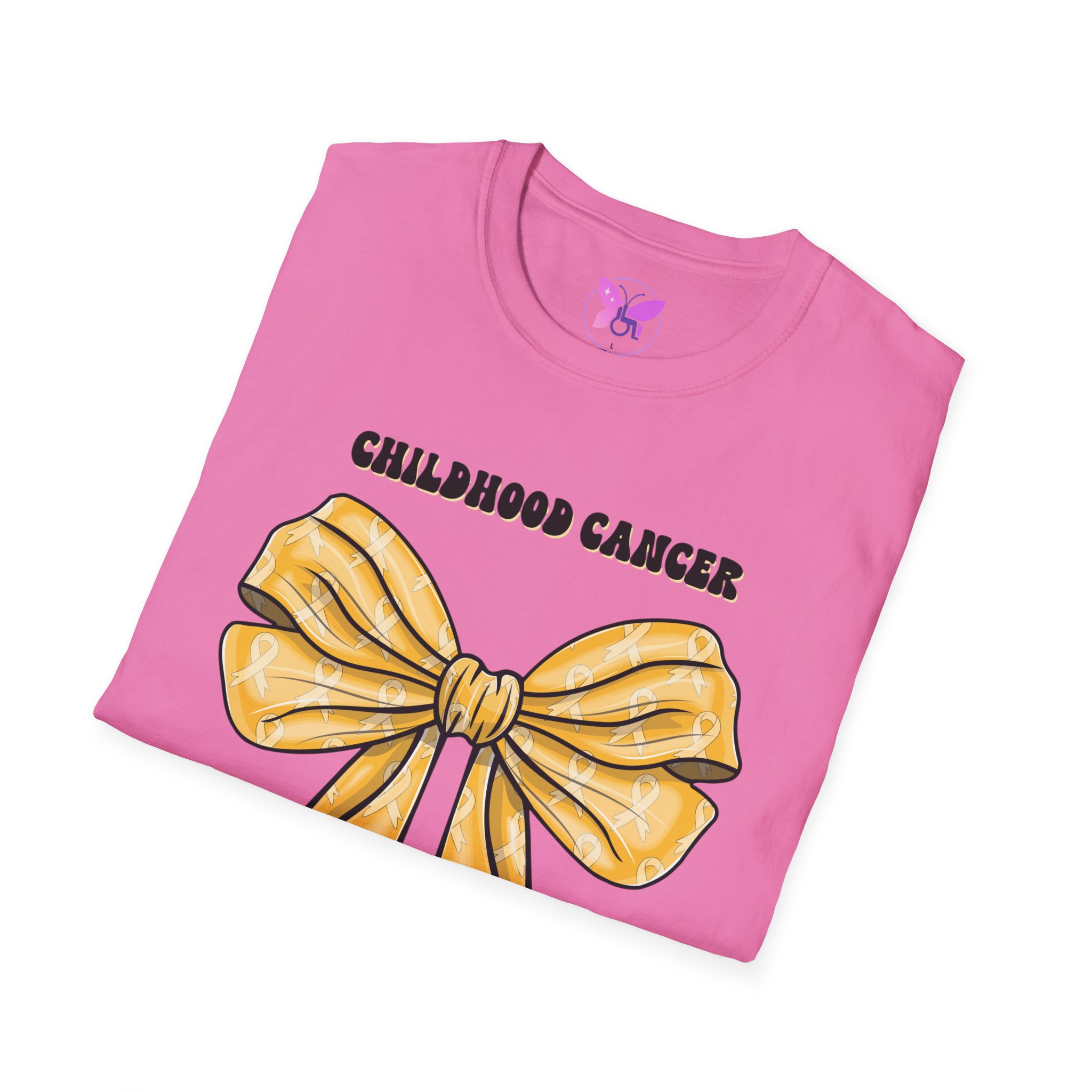 Childhood Cancer Awareness Shirt Gold Ribbon T-Shirt | Awareness Shirt, Pediatric Cancer Support Tee for Kids and Adults Unisex Fundraiser - Image 28