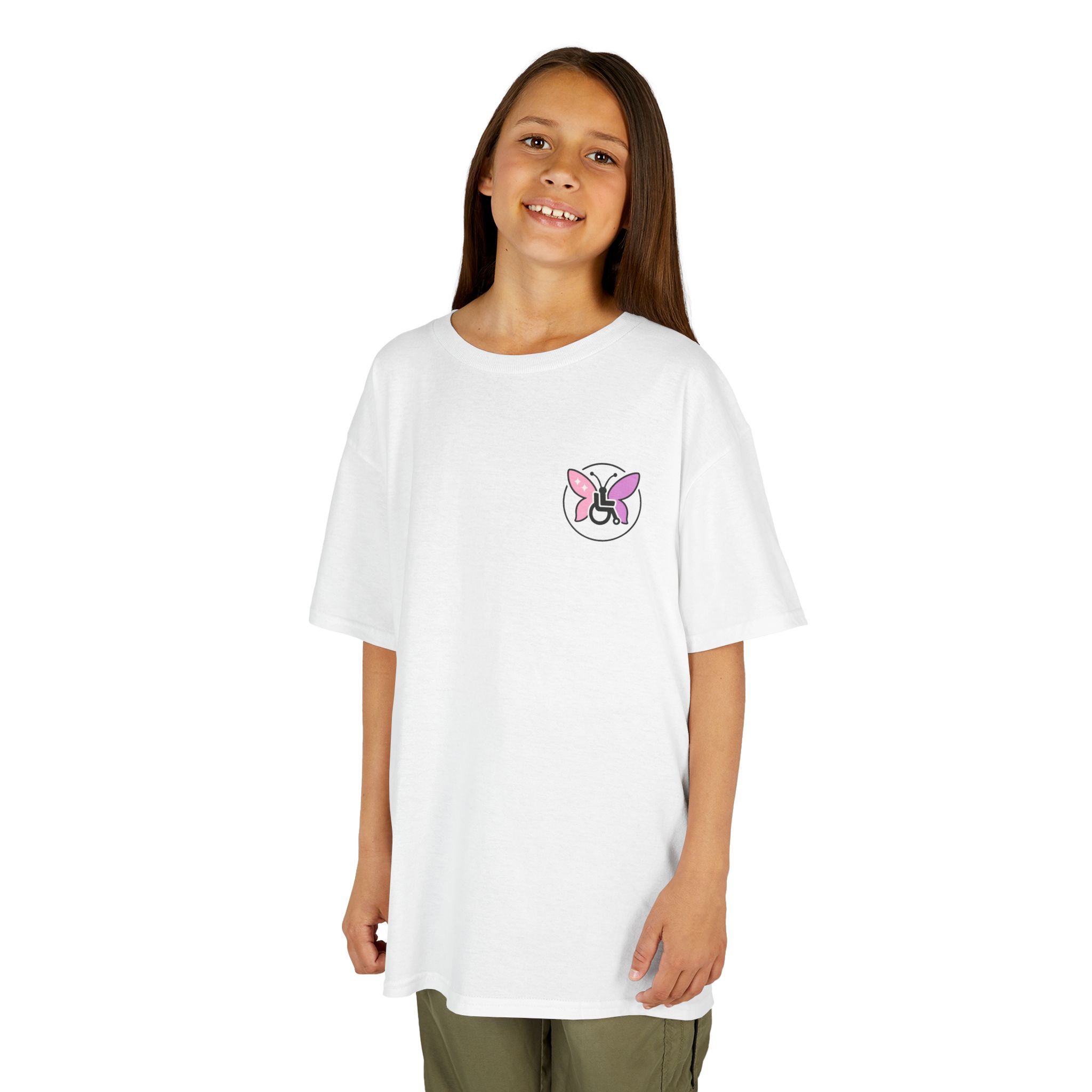 Kids Butterfly Effect of Kindness T-Shirt National Pink Shirt Day - Image 12