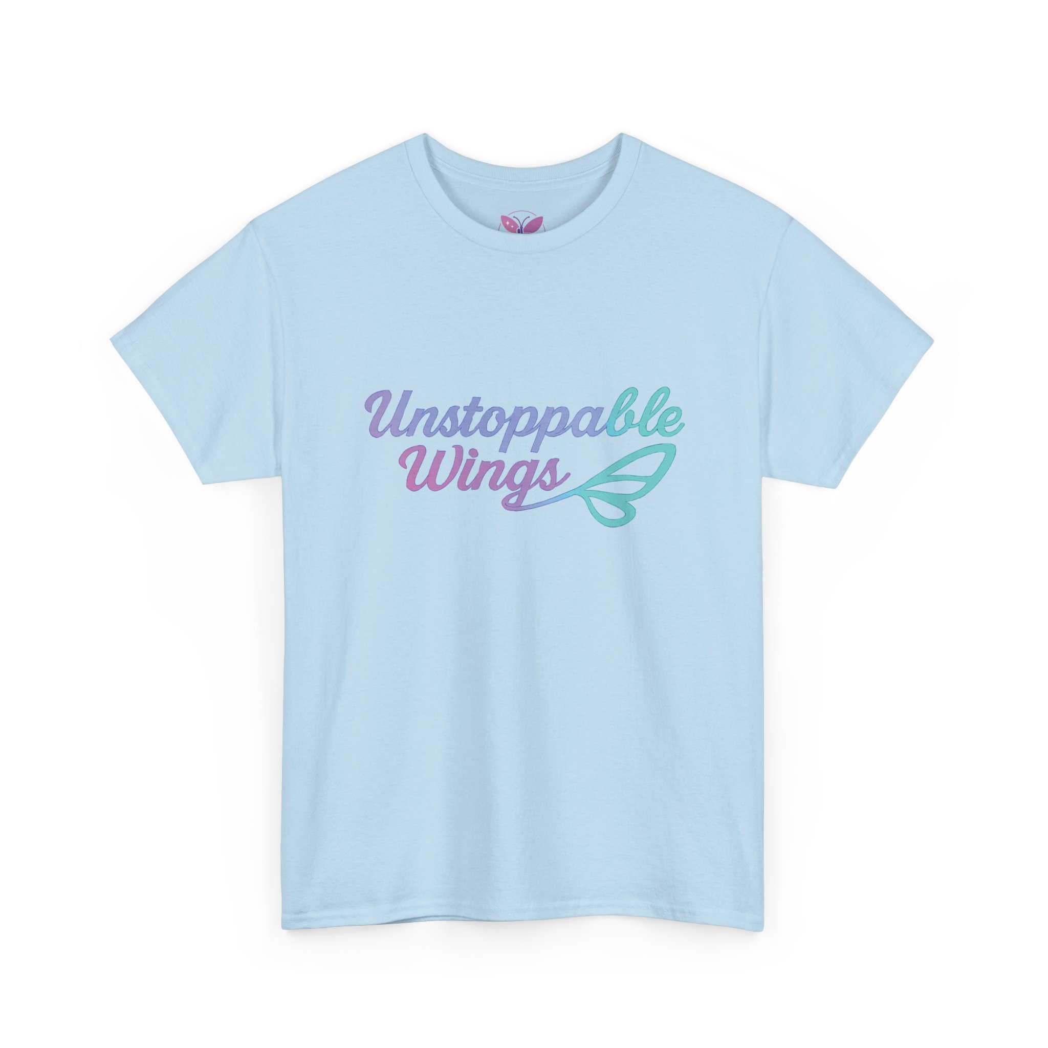 Unstoppable Wings Motivational T-Shirt for Women & Men | Butterfly Empowerment Tee | Inspirational Gift Unisex Heavy Cotton Tee - Image 31