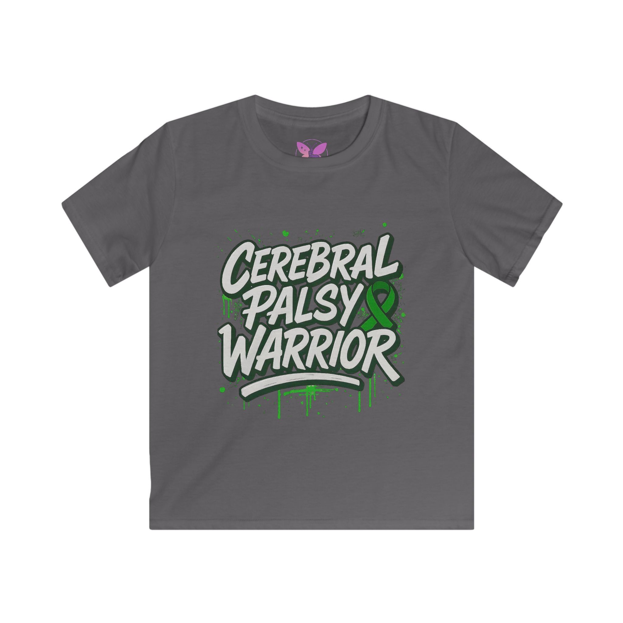 Kids Cerebral Palsy Warrior Tee | Graffiti Awareness Edition - Image 10