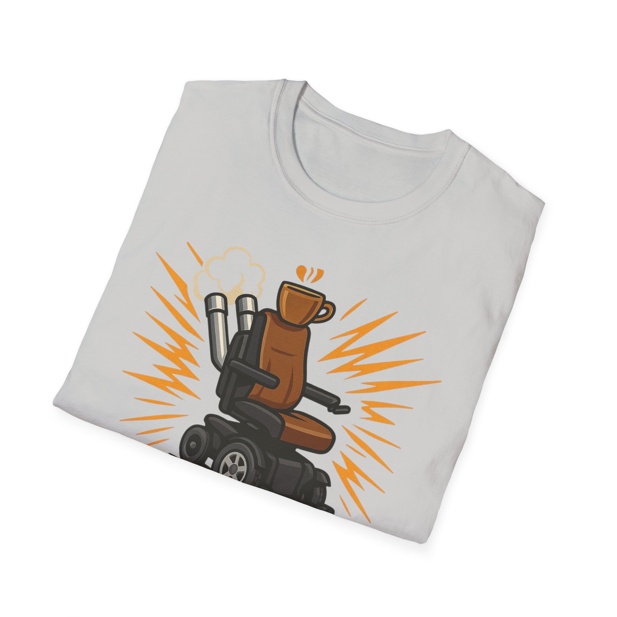 Espresso Turbo Boost Engaged Funny Wheelchair T-Shirt Caffeine and Unstoppable Vibes, Coffee Lover , Wicked Sense of Humor. - Image 12