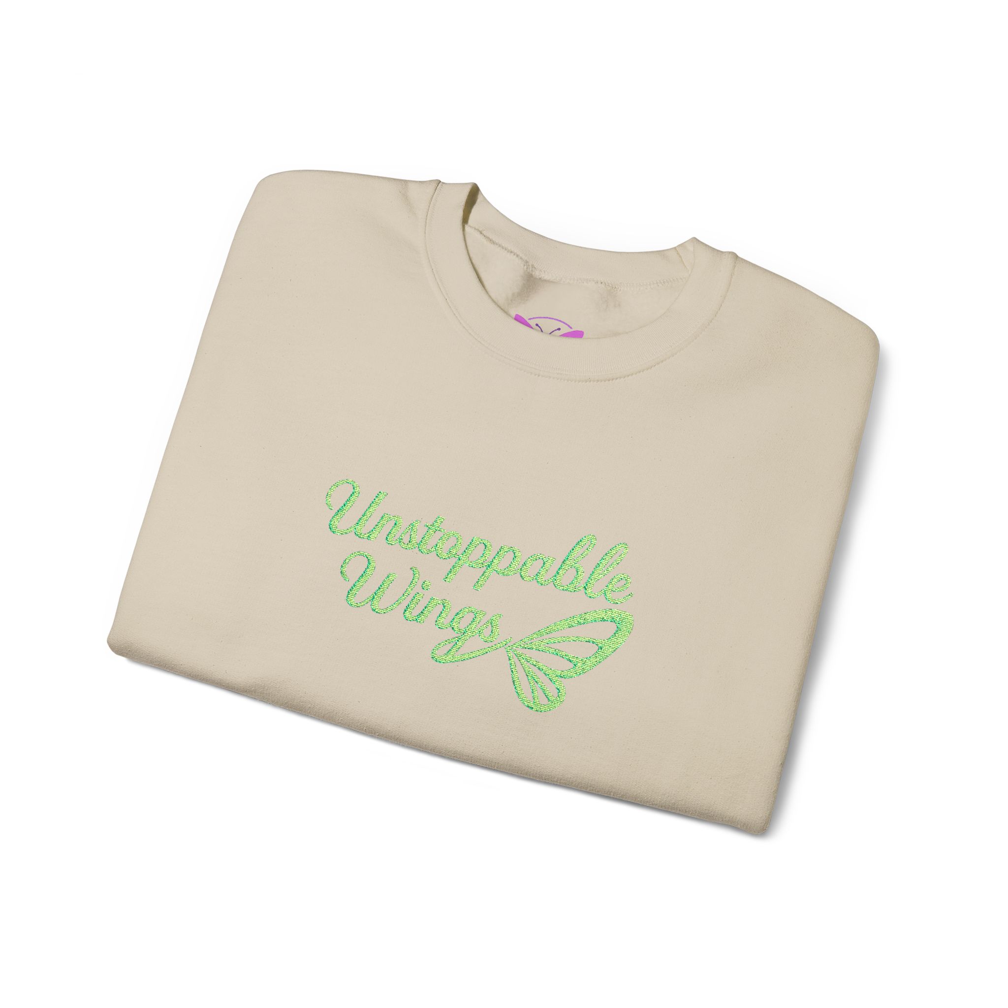 Adult Limited Edition “Unstoppable Wings” Cerebral Palsy Embroidered Adult Sweatshirt - Image 11