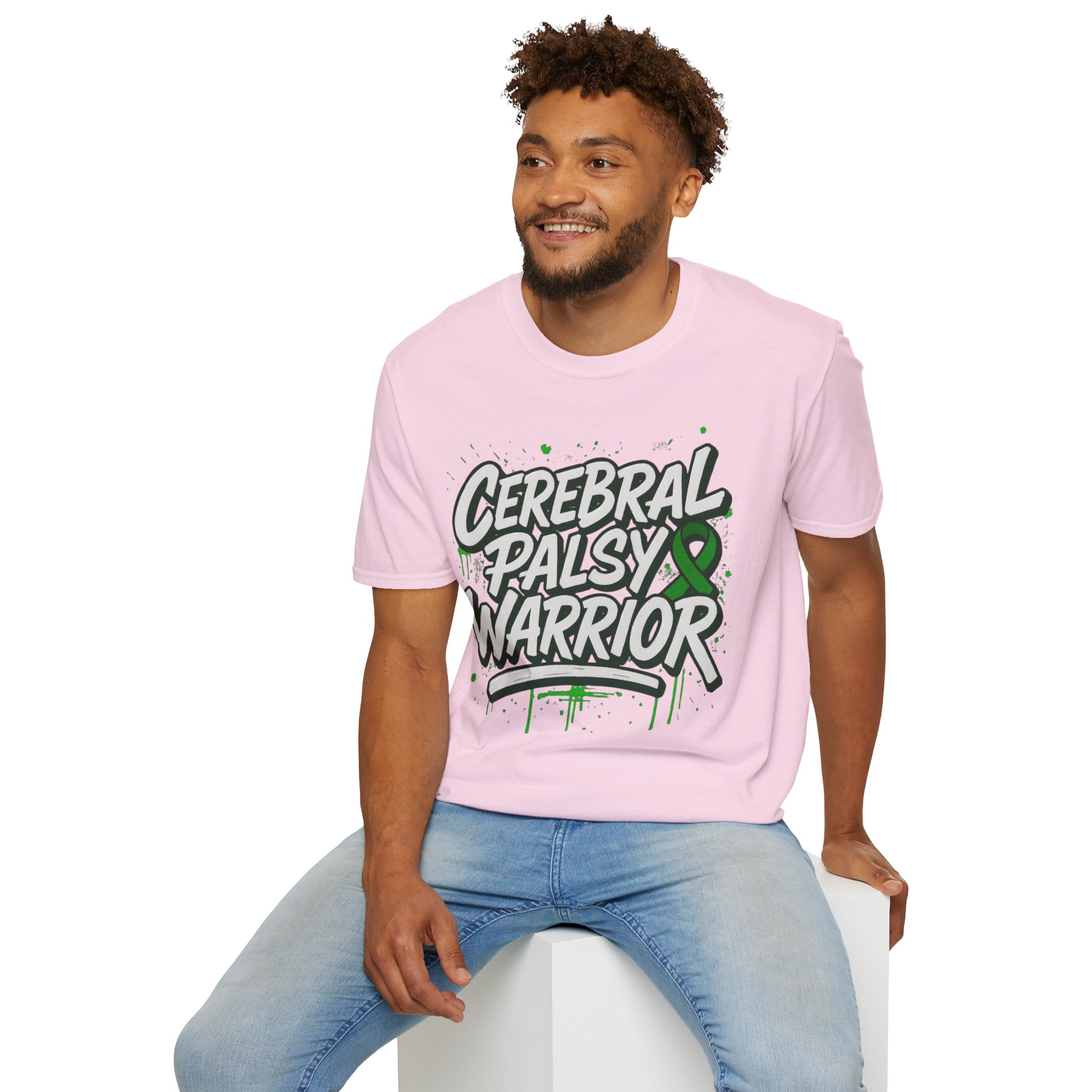 Adult Cerebral Palsy Warrior Tee | Graffiti Awareness Edition - Image 42