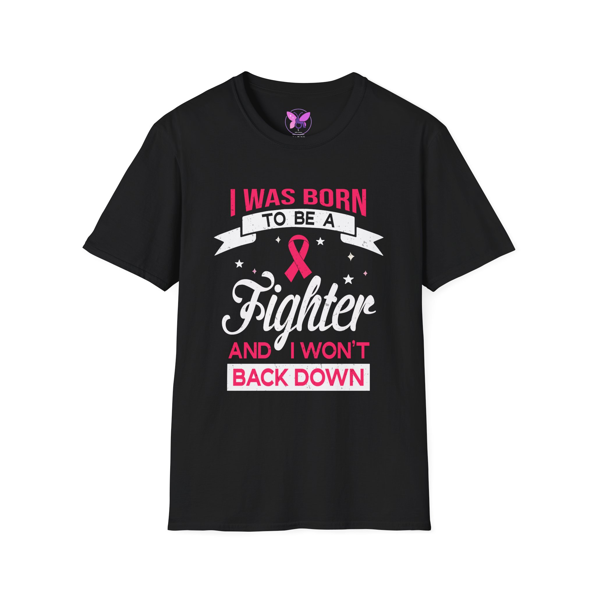 Pink Ribbon Breast Cancer Shirt, Fighter Survivor Tee, Awareness Gift , Inspirational Unisex Tee, Cancer Support Shirt Gift for Survivors