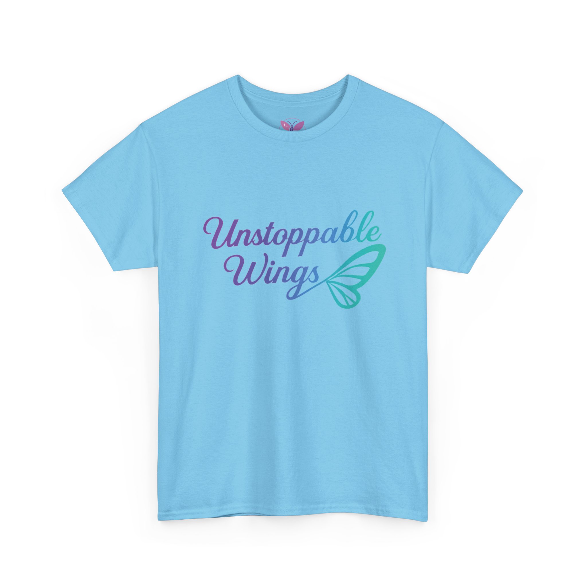 Unstoppable Wings Motivational T-Shirt for Women & Men | Butterfly Empowerment Tee | Inspirational Gift Unisex Heavy Cotton Tee - Image 27
