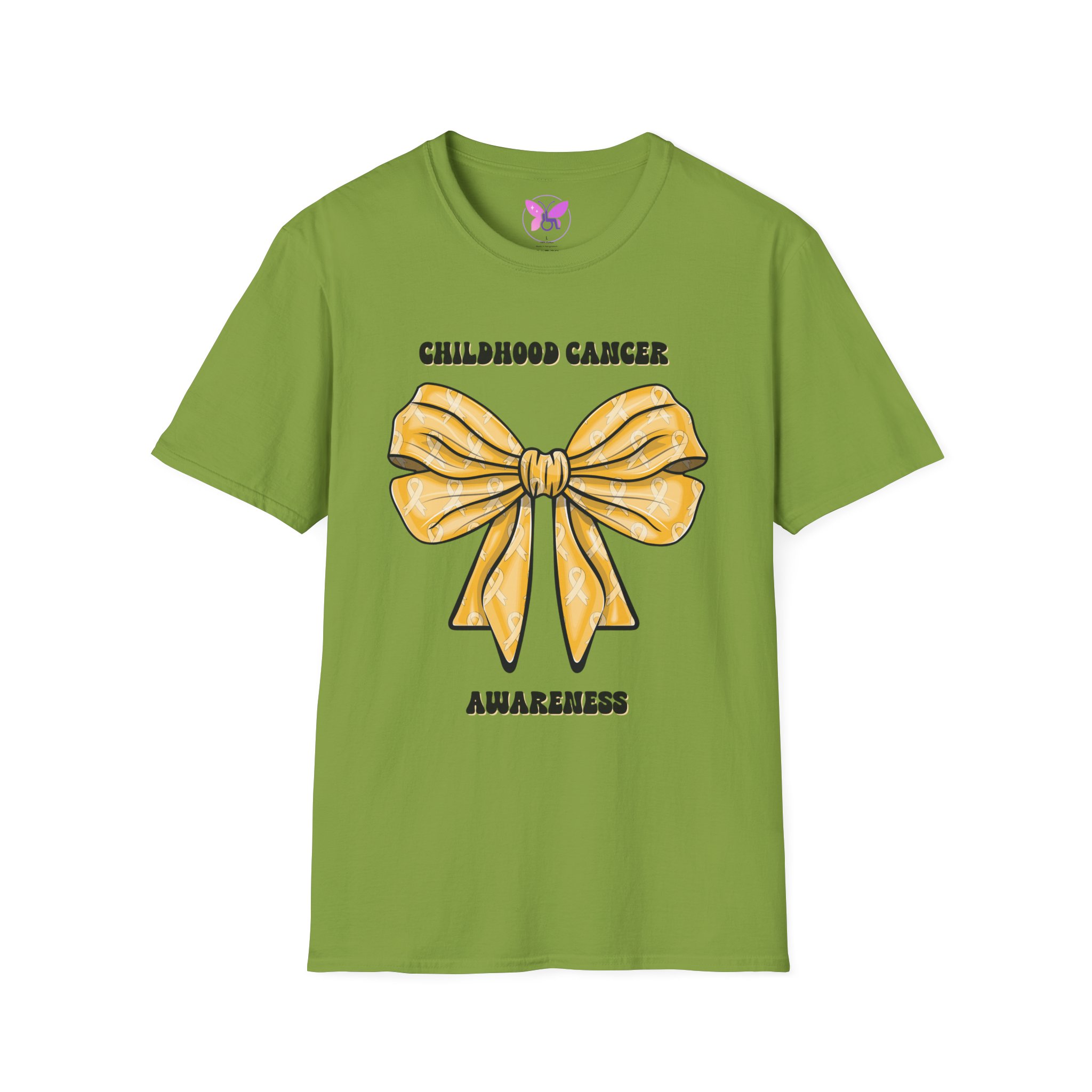 Childhood Cancer Awareness Shirt Gold Ribbon T-Shirt | Awareness Shirt, Pediatric Cancer Support Tee for Kids and Adults Unisex Fundraiser - Image 13