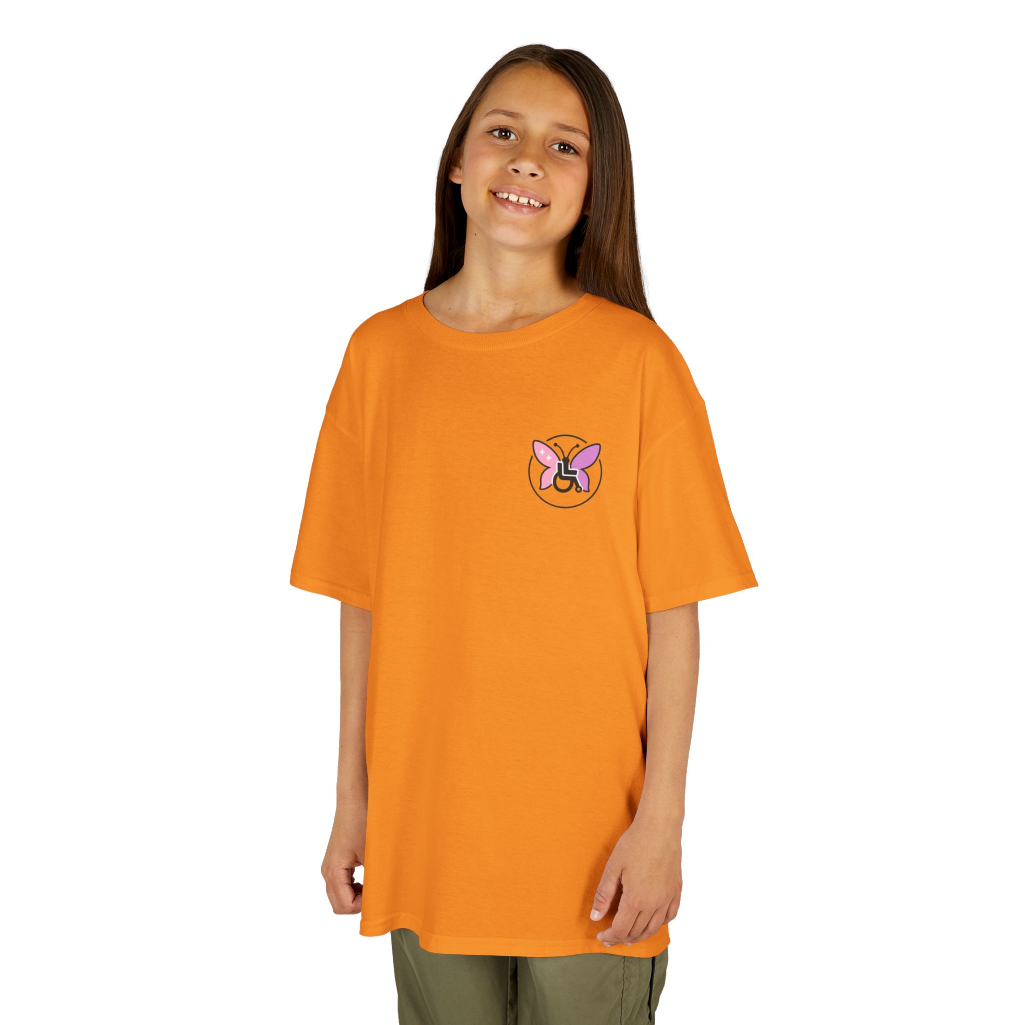 Kids Butterfly Effect of Kindness T-Shirt National Pink Shirt Day - Image 33