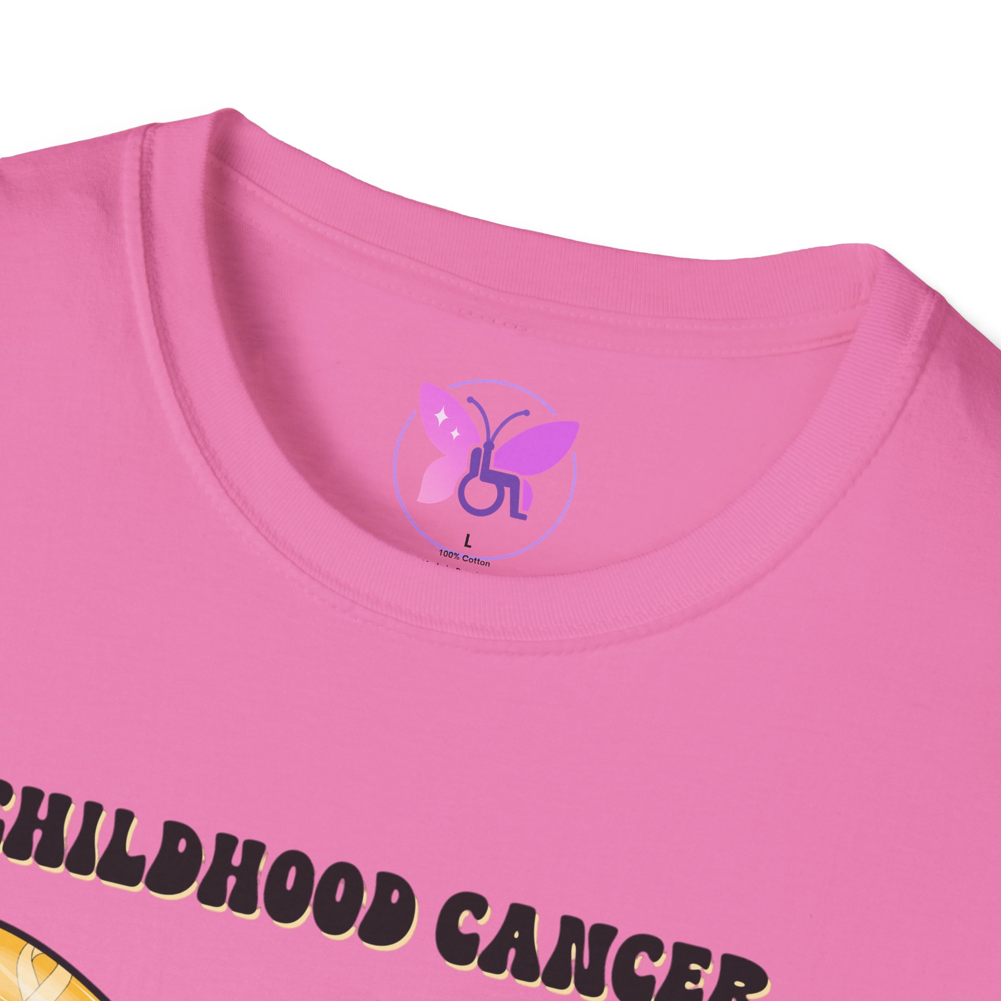 Childhood Cancer Awareness Shirt Gold Ribbon T-Shirt | Awareness Shirt, Pediatric Cancer Support Tee for Kids and Adults Unisex Fundraiser - Image 27