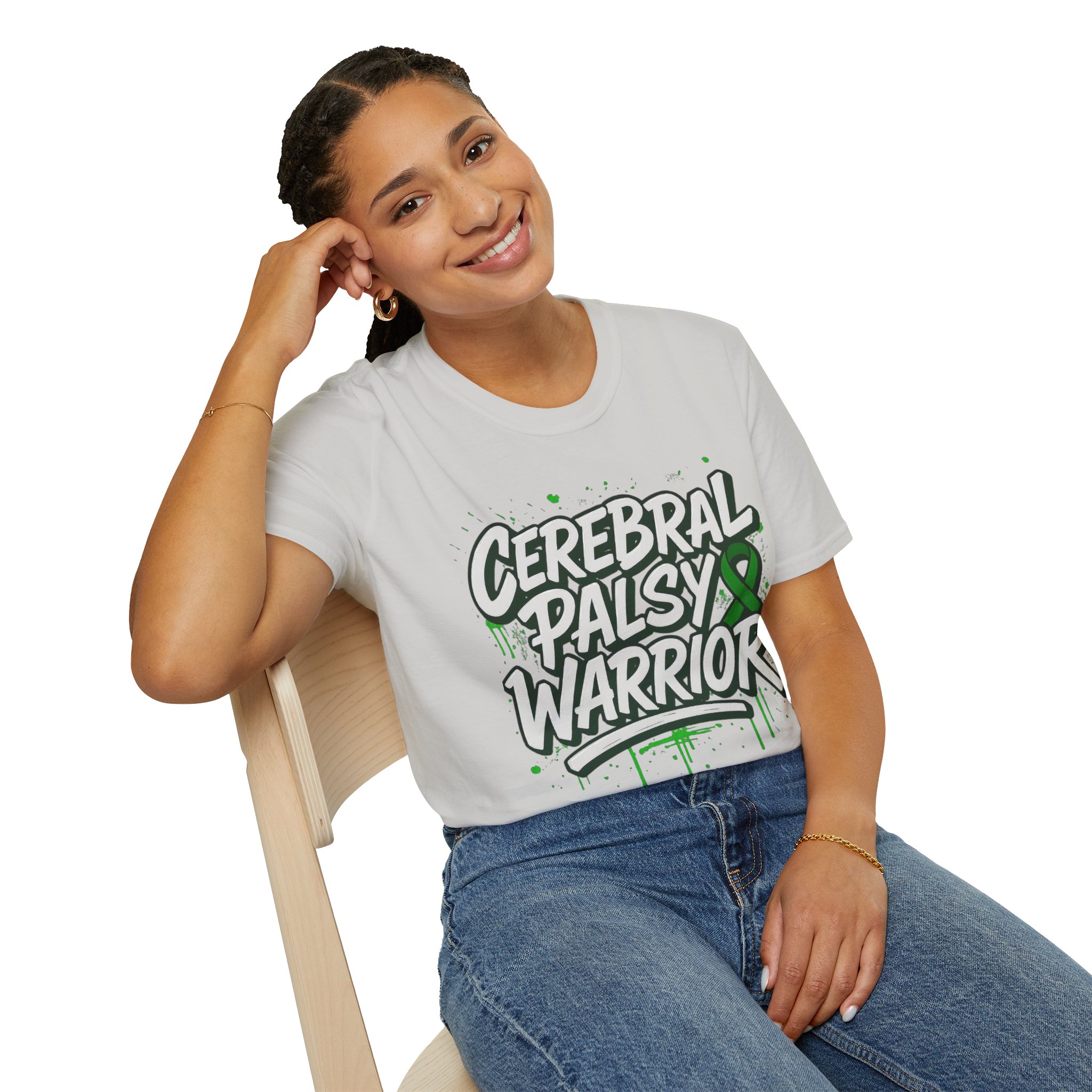 Adult Cerebral Palsy Warrior Tee | Graffiti Awareness Edition - Image 17