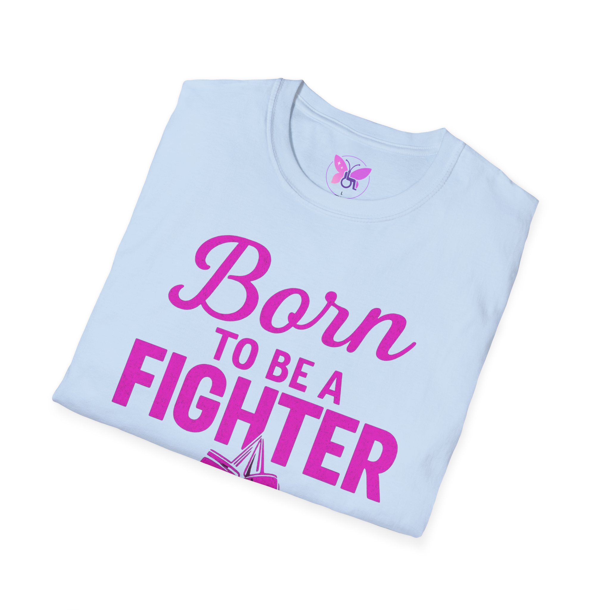Breast Cancer Awareness Shirt, Cancer Awareness Shirt, Born To Be A Fighter, Breast Cancer Shirt, Pink Ribbon Shirt, Breast Cancer Support - Image 20