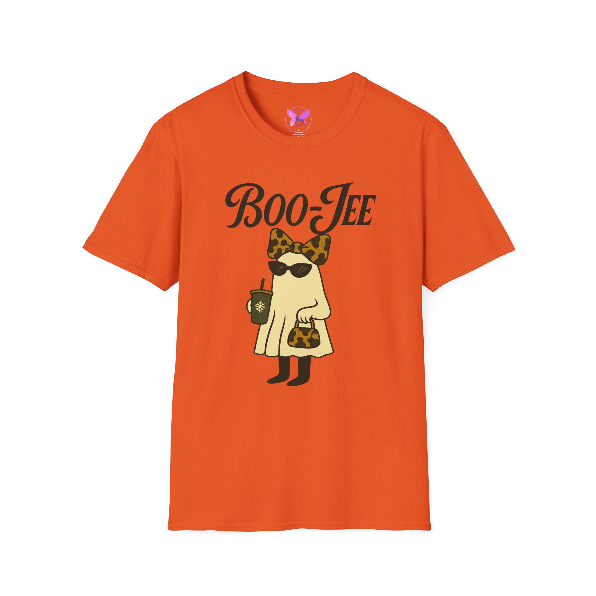 Boo-Jee Graphic T-Shirt, Trendy Tee for Fashion Lovers, Stylish Casual Wear, Great Gift for Friends, Funny T-Shirt for Parties - Image 13