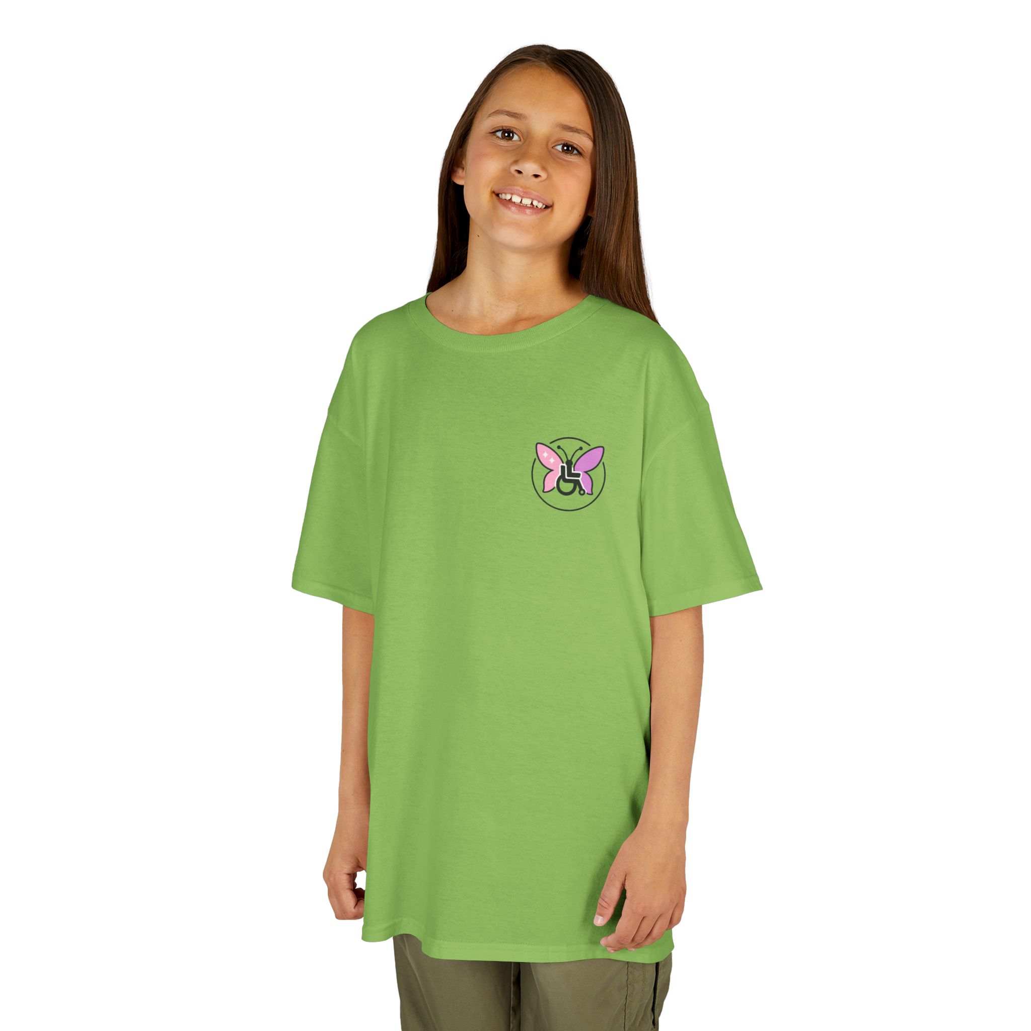 Kids Butterfly Effect of Kindness T-Shirt National Pink Shirt Day - Image 47