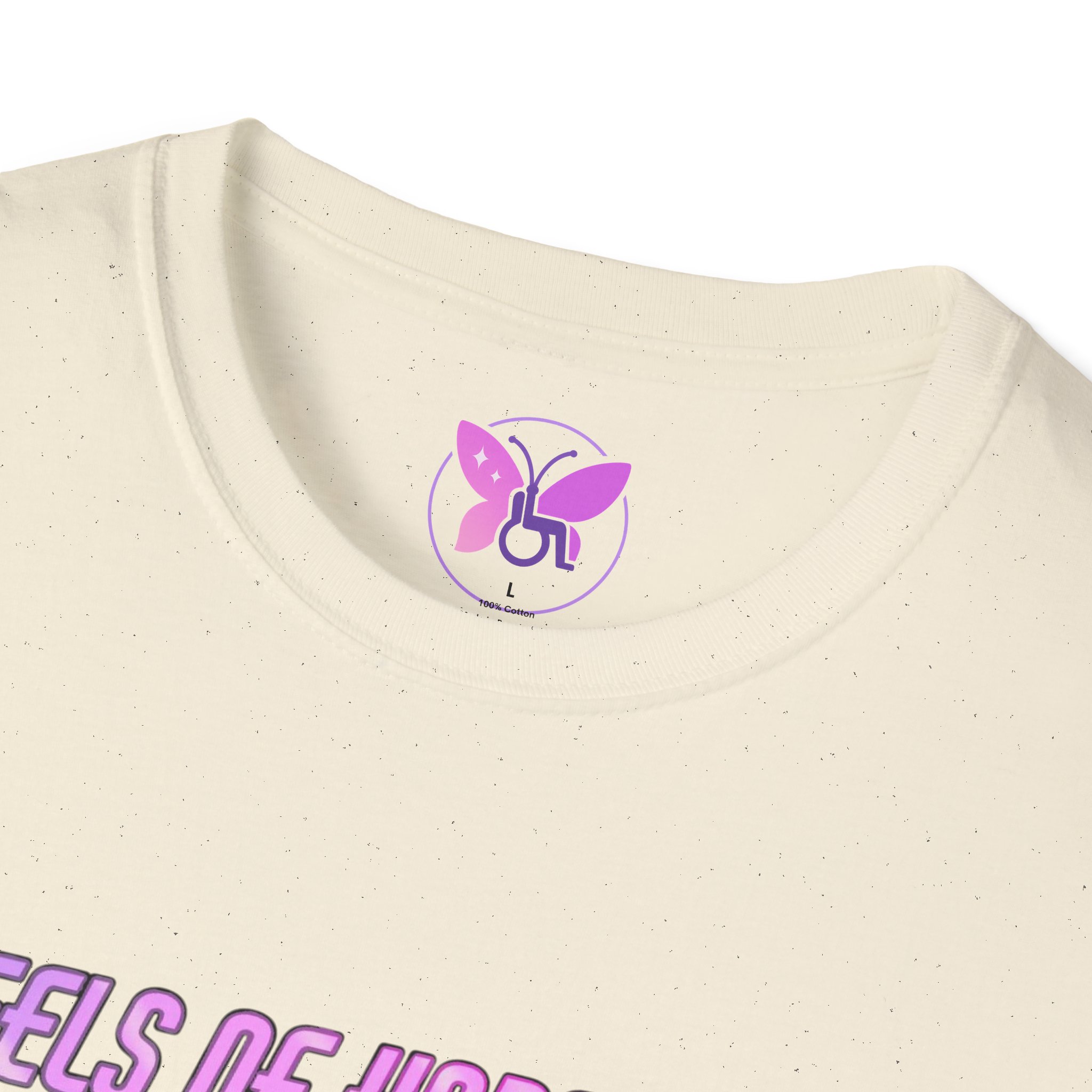 Wheels of Hope Unisex Softstyle T-Shirt, Inspirational Tee, Casual Wear, Gift for Friends, Everyday Comfort, Positive Vibes - Image 15