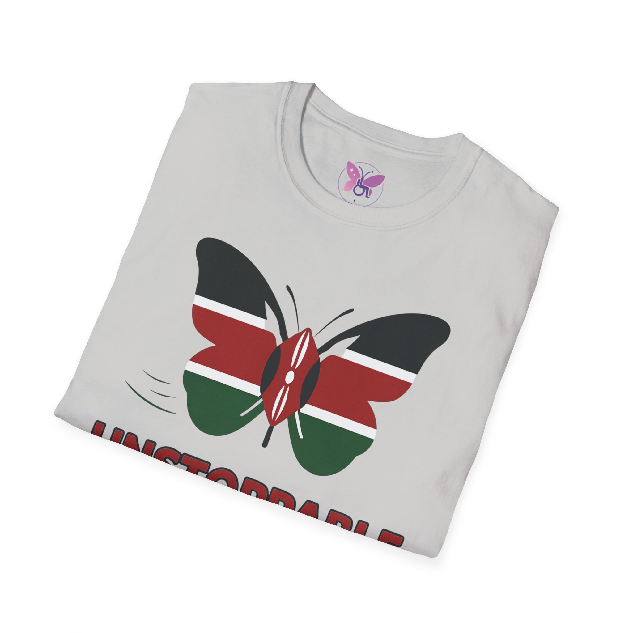 Unstoppable Wings T-Shirt, Butterfly Tee, Kenyan Pride Shirt, Unisex Graphic Tee, Kenya Flag Butterfly Tee, Heritage Tee Gift Comfort Fit - Image 12
