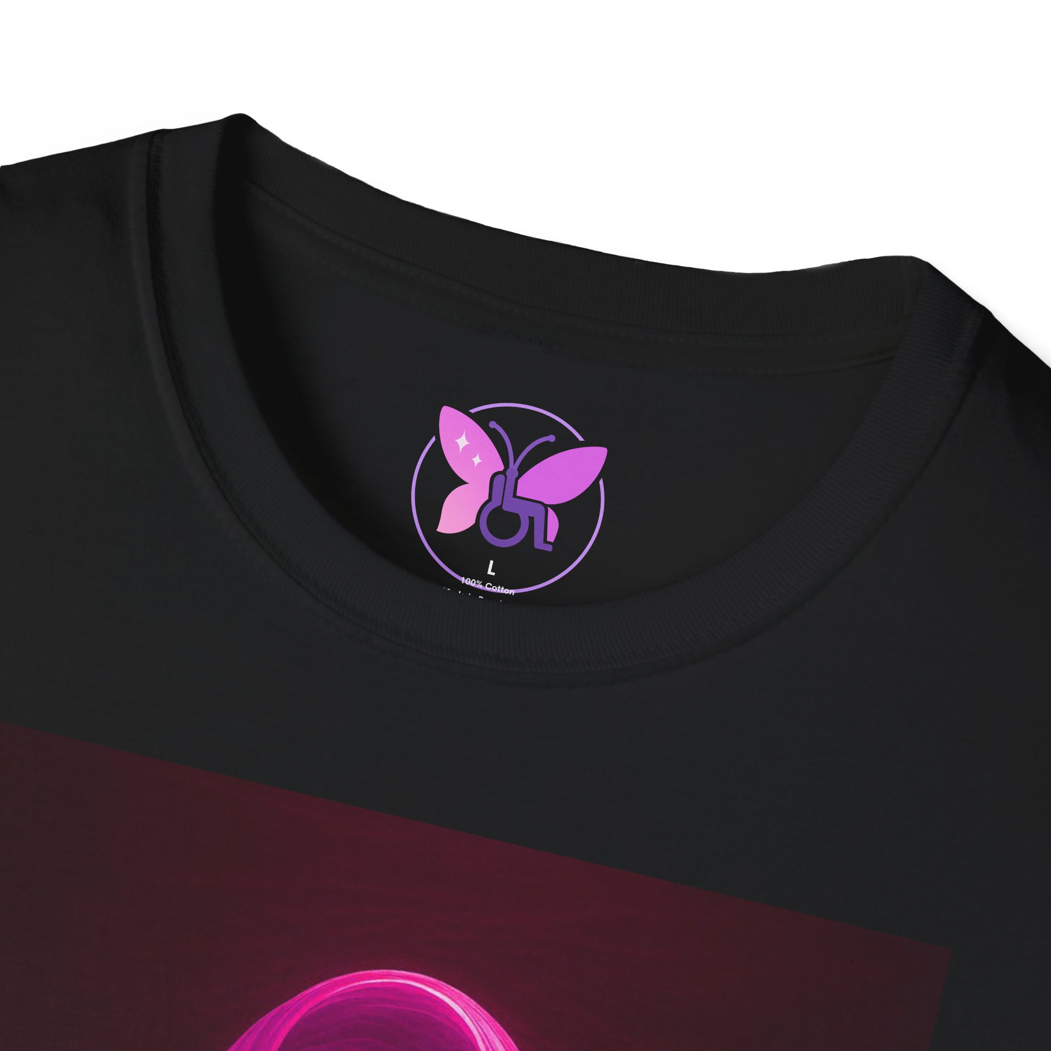 Limitless Strength Awareness T-Shirt, Breast Cancer Awareness Tee, Inspirational Shirt, Empowerment Gift, Unisex Softstyle T-Shirt - Image 3