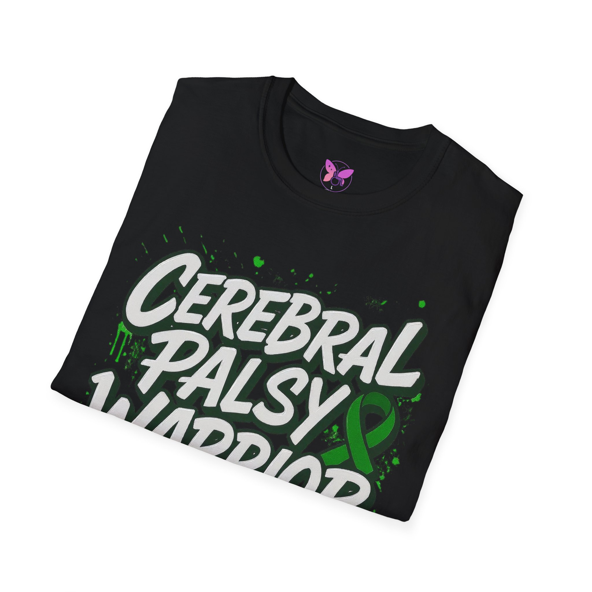 Adult Cerebral Palsy Warrior Tee | Graffiti Awareness Edition - Image 4