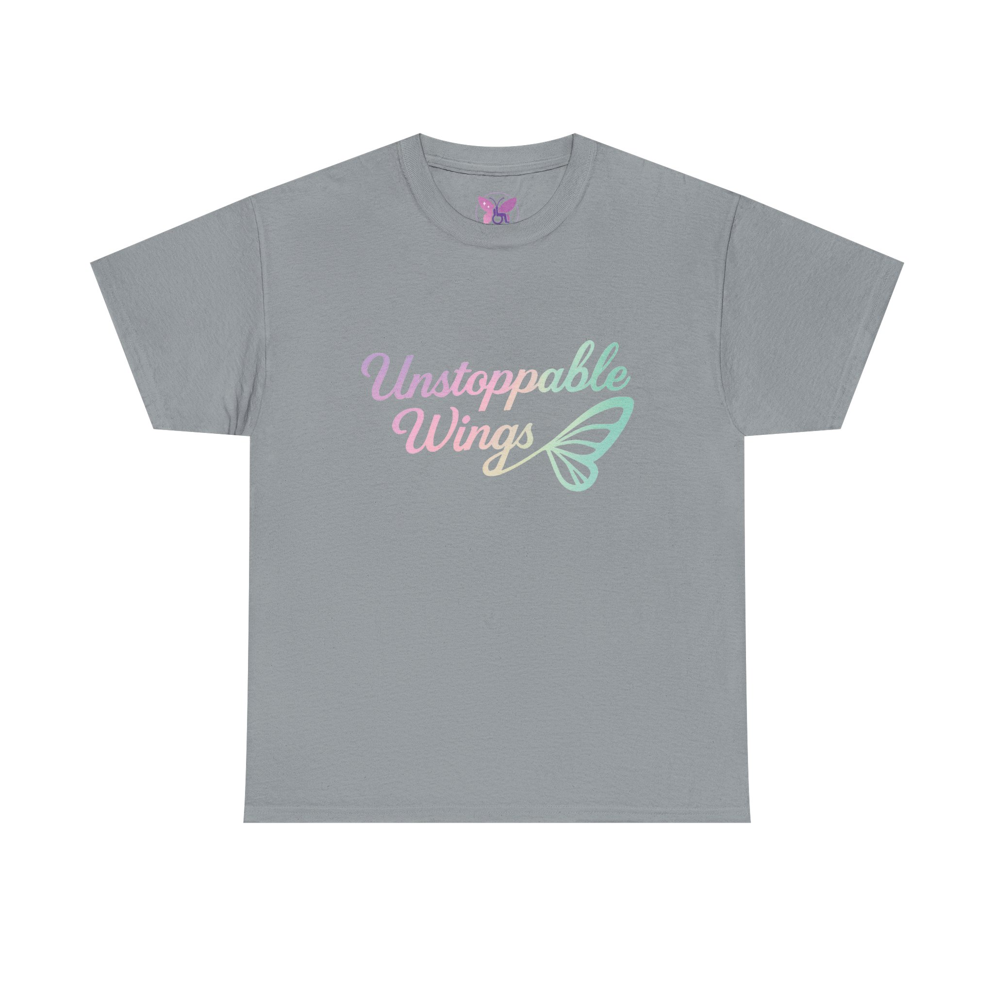 Unstoppable Wings Motivational T-Shirt for Women & Men | Butterfly Empowerment Tee | Inspirational Gift Unisex Heavy Cotton Tee - Image 21