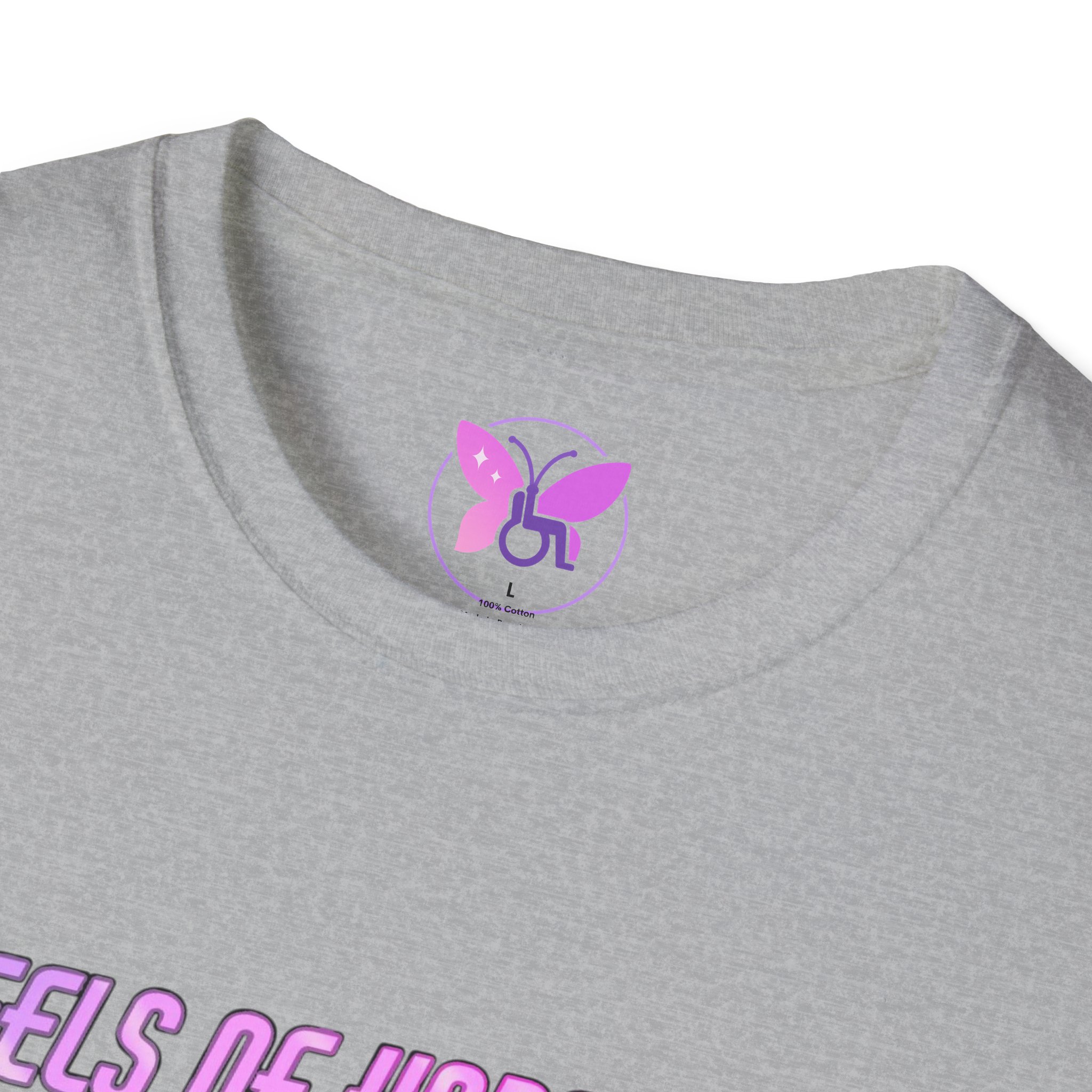 Wheels of Hope Unisex Softstyle T-Shirt, Inspirational Tee, Casual Wear, Gift for Friends, Everyday Comfort, Positive Vibes - Image 11