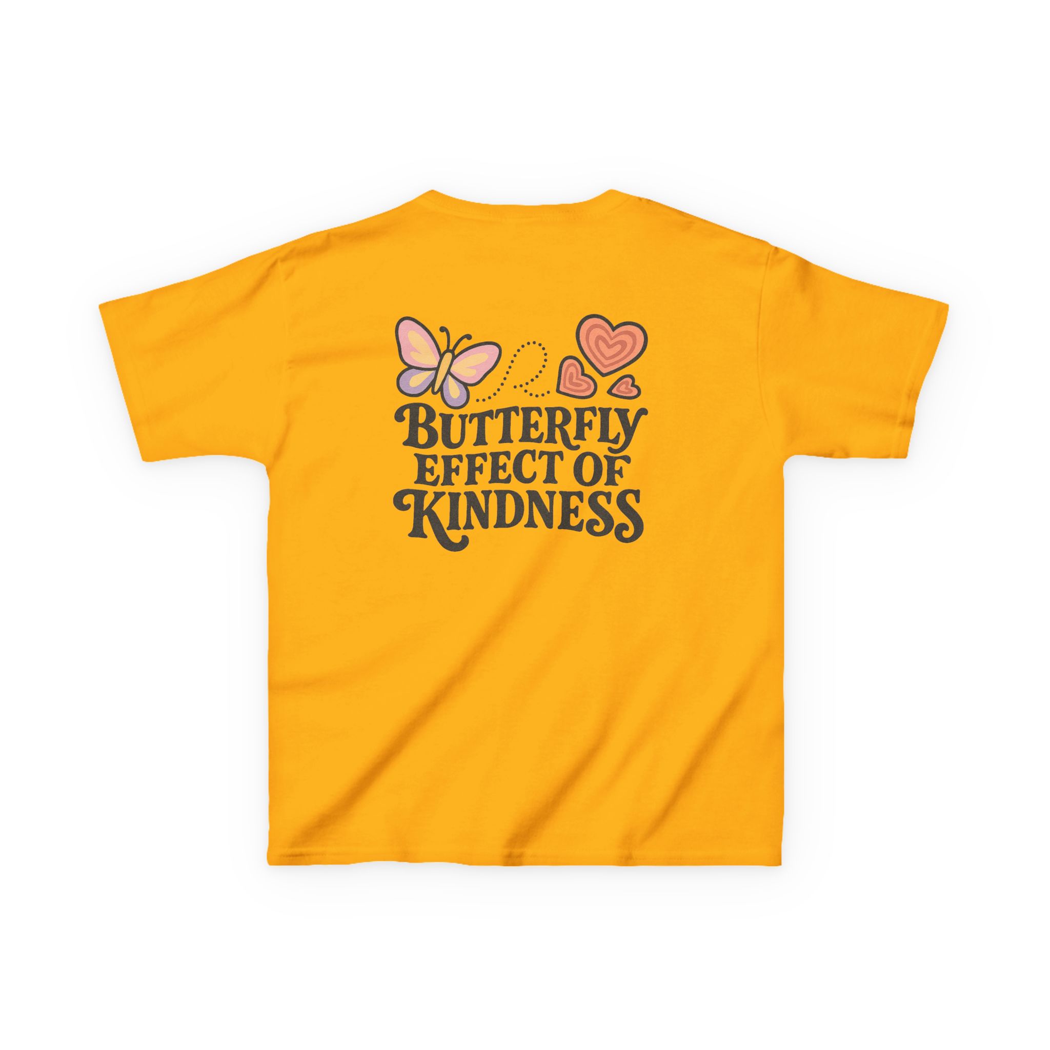 Kids Butterfly Effect of Kindness T-Shirt National Pink Shirt Day - Image 37