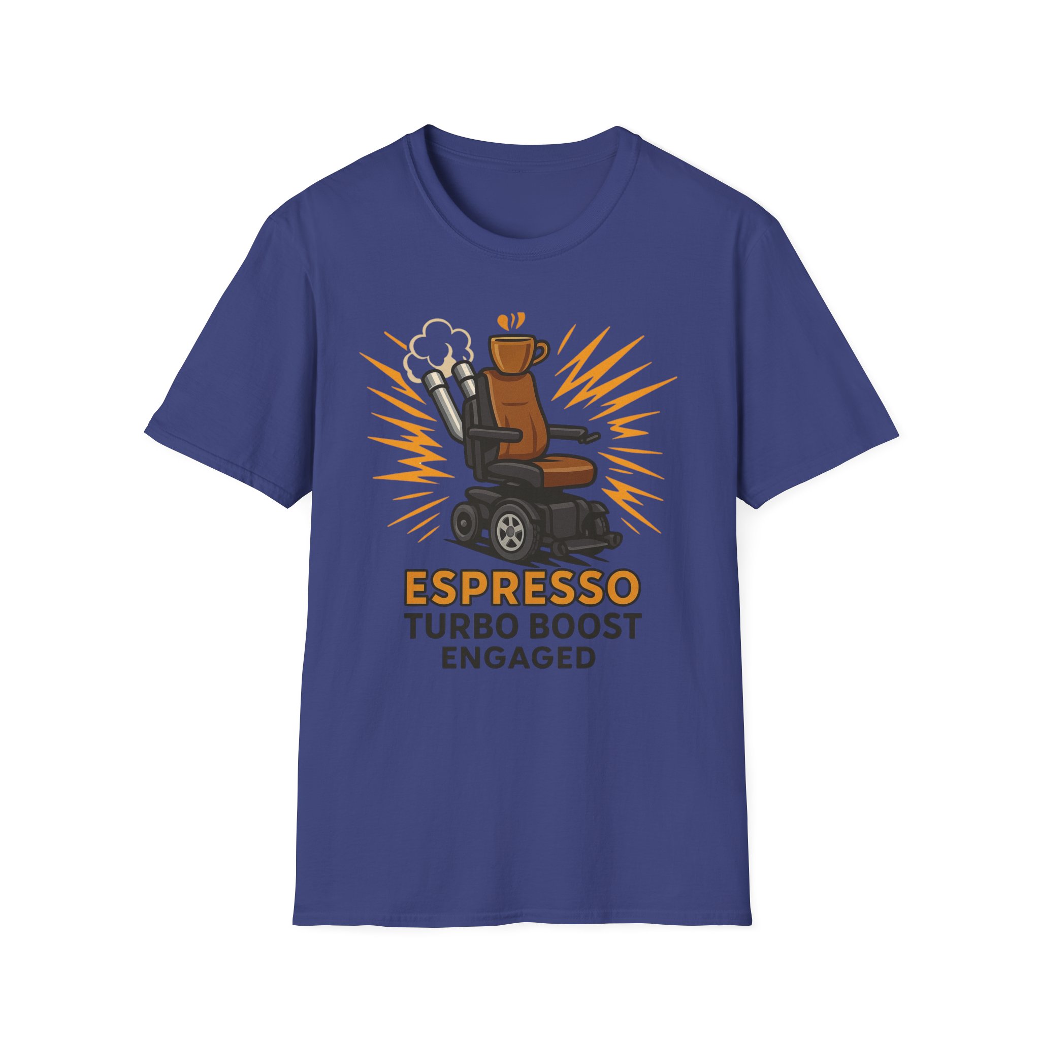 Espresso Turbo Boost Engaged Funny Wheelchair T-Shirt Caffeine and Unstoppable Vibes, Coffee Lover , Wicked Sense of Humor. - Image 37